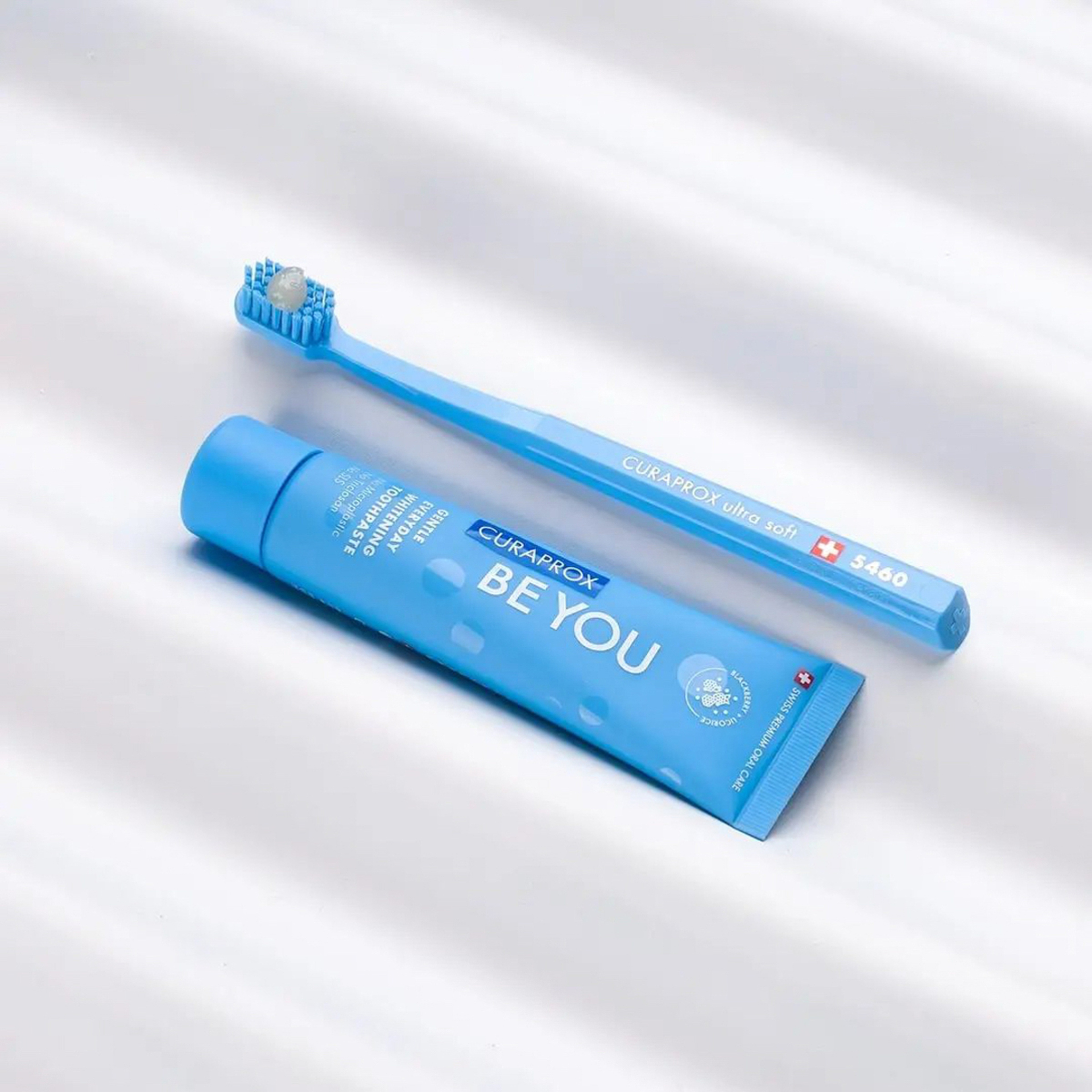 كيورابروكس معجون اسنان للتبيض ازرق