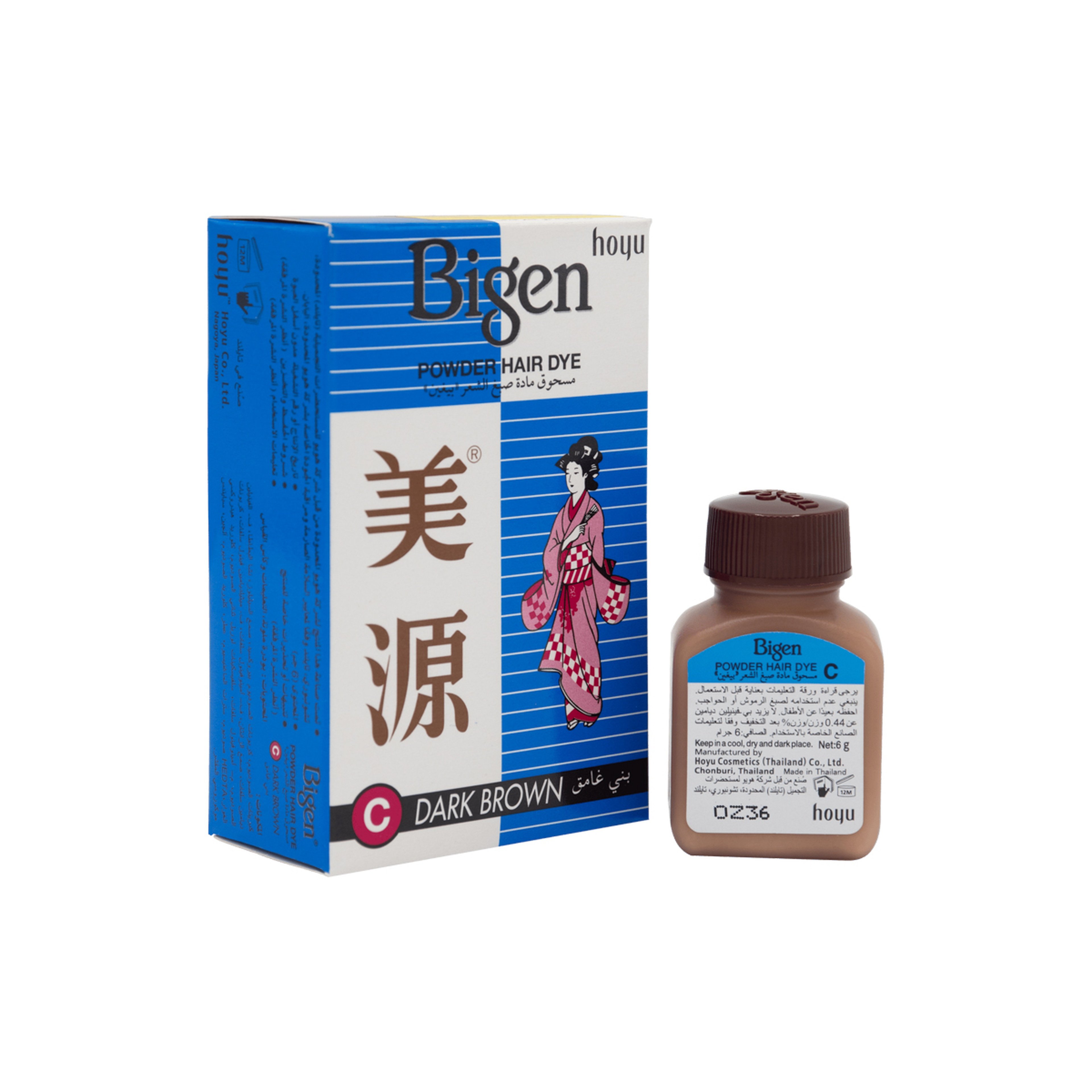 مسحوق بني داكن 6G