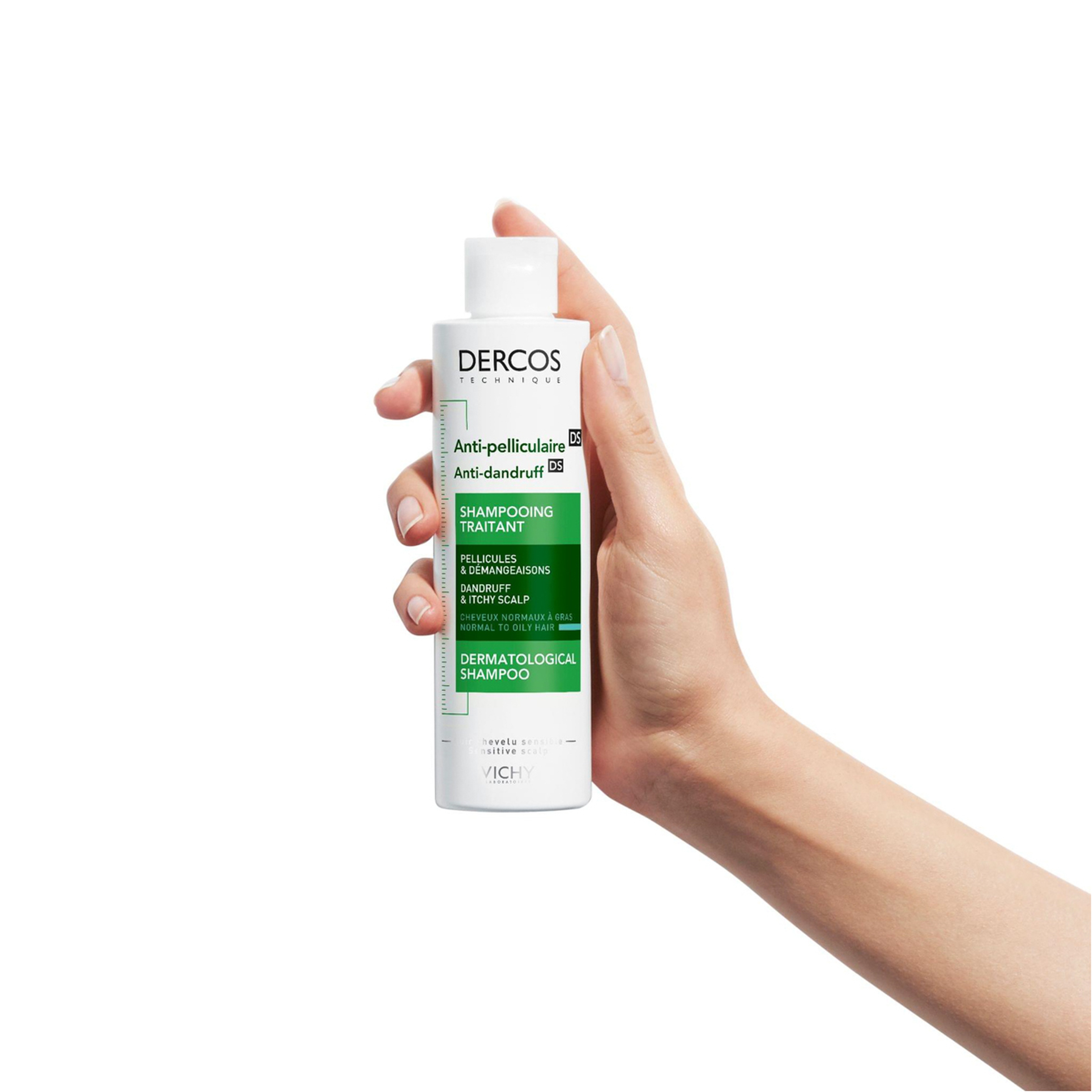 Dercos Anti Dandruff Shampoo For Normal To Oily Hair 200Ml