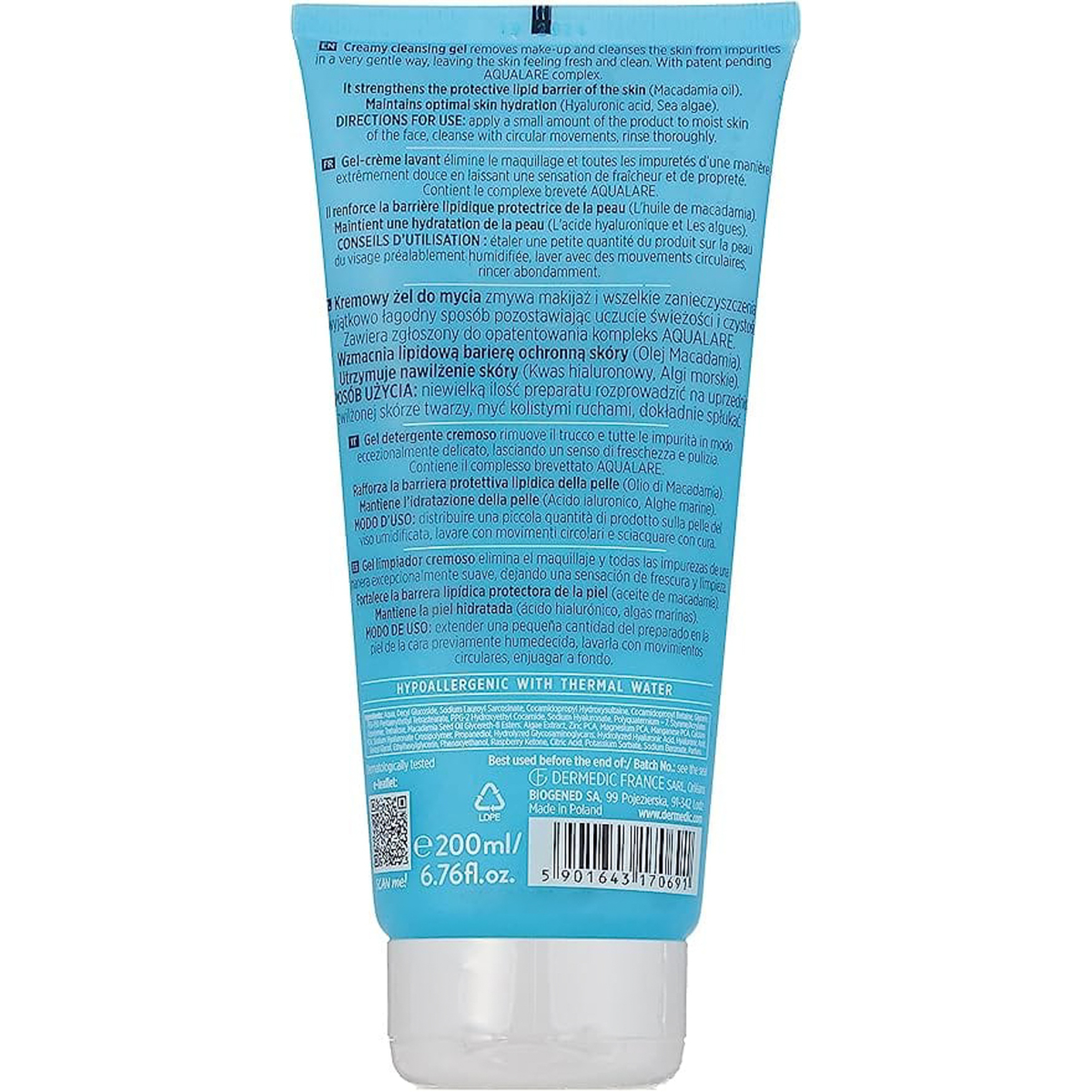 Dermedic Emolient Linum, Shower Gel, 200Ml