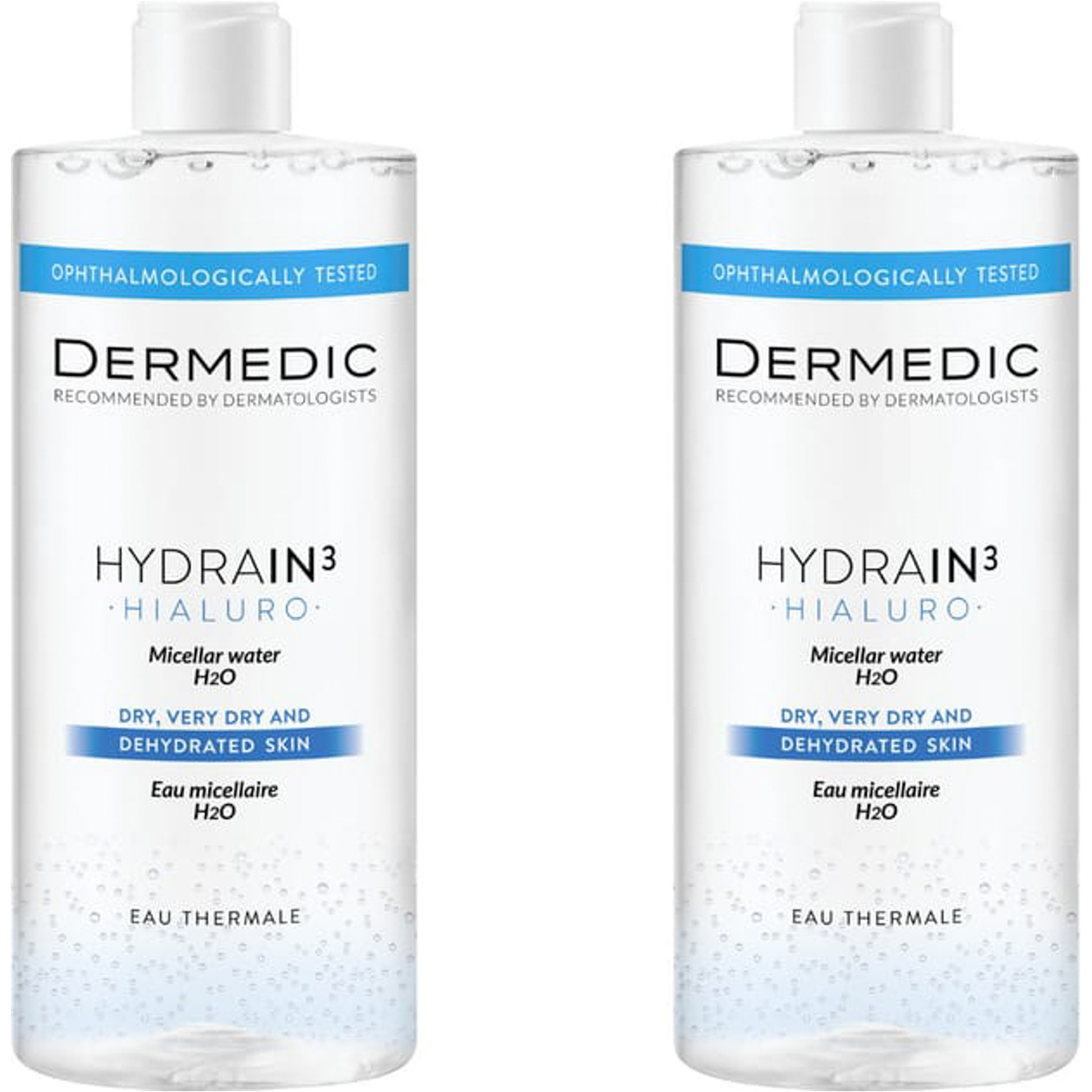 Dermedic Hydrain 3 - Eau Micellaire 1+1- 500Ml