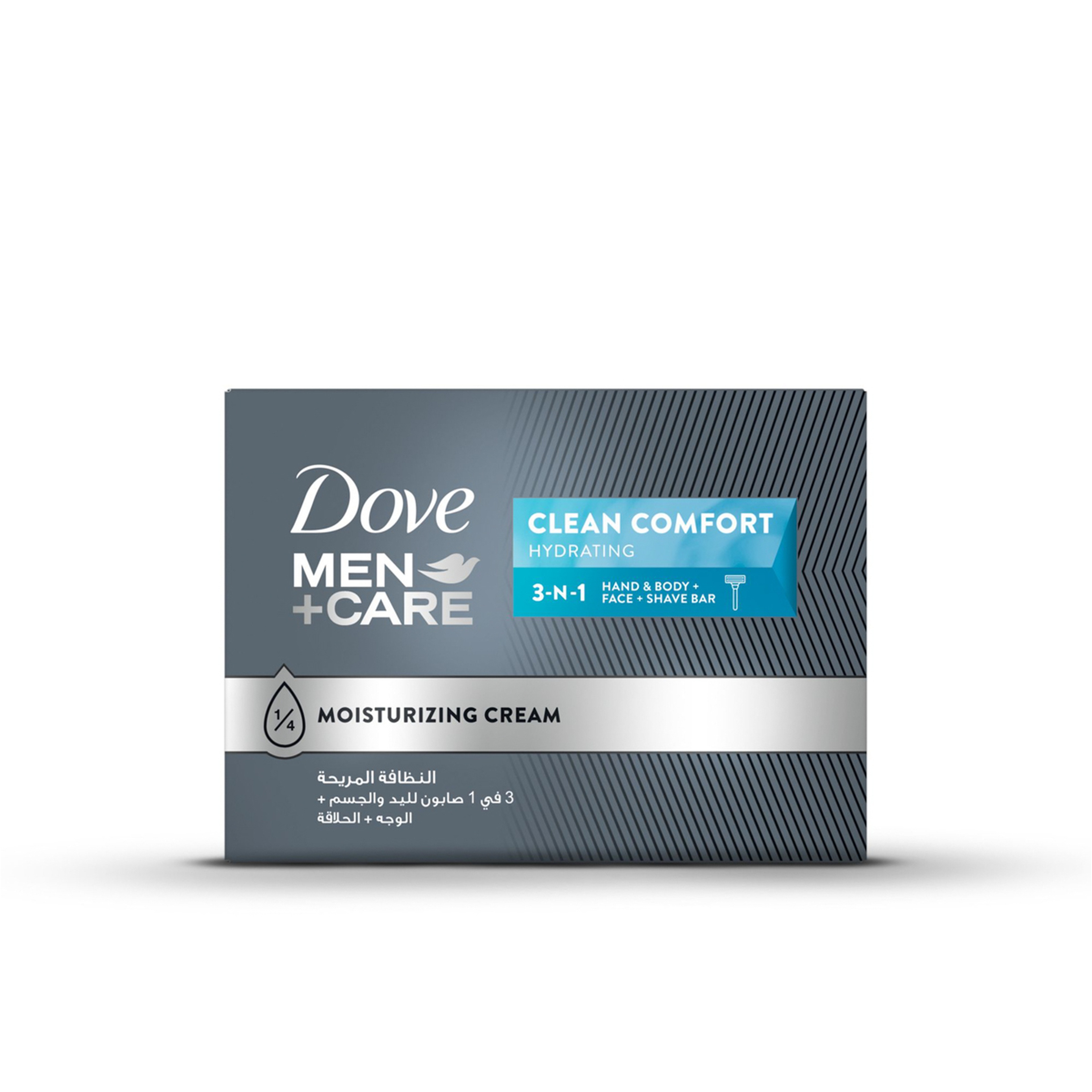 Dove M+C 3 In 1 Clean Comfort Bars 100Gm