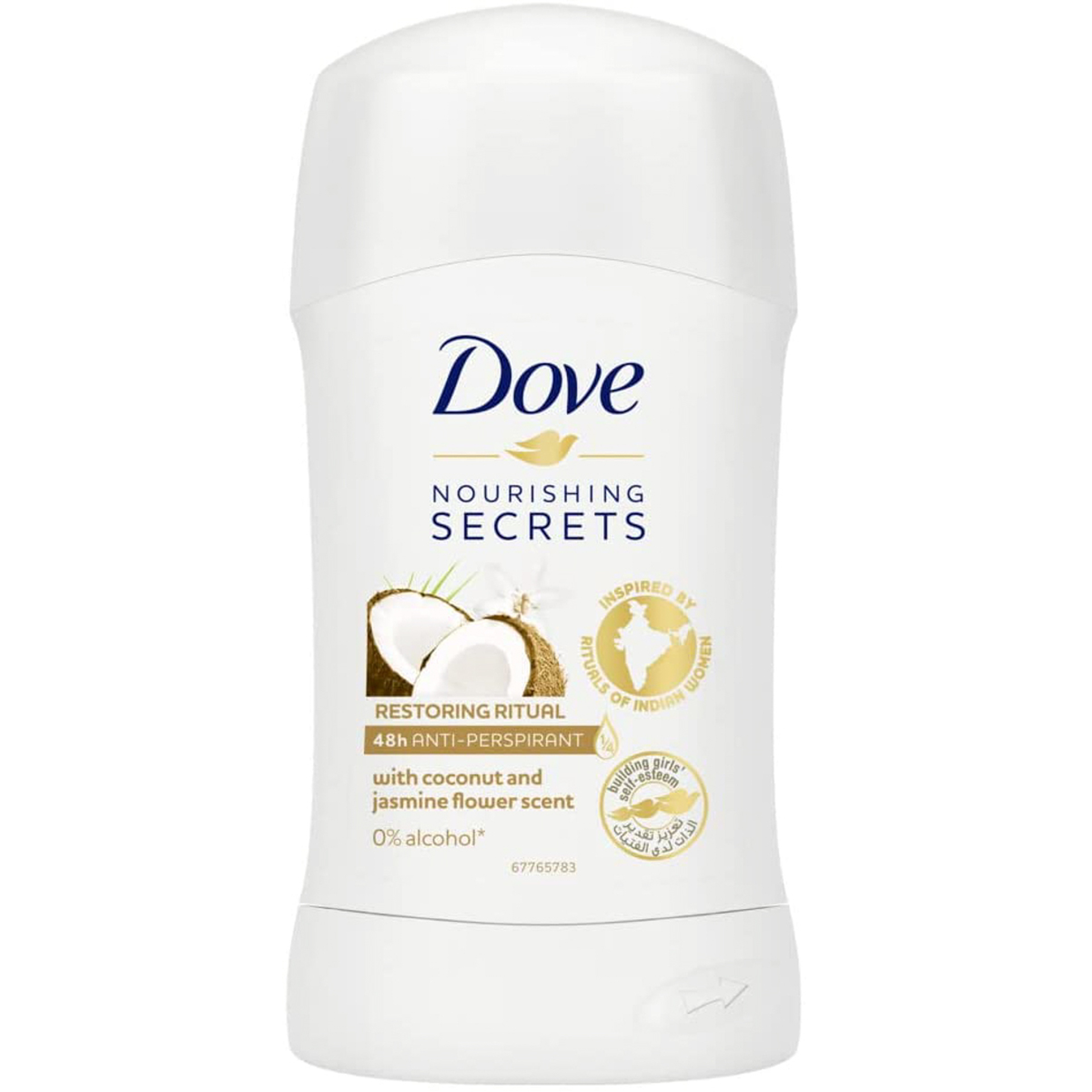 Dove Stick Deodrant Women Coconut & Jasmine 40 Ml