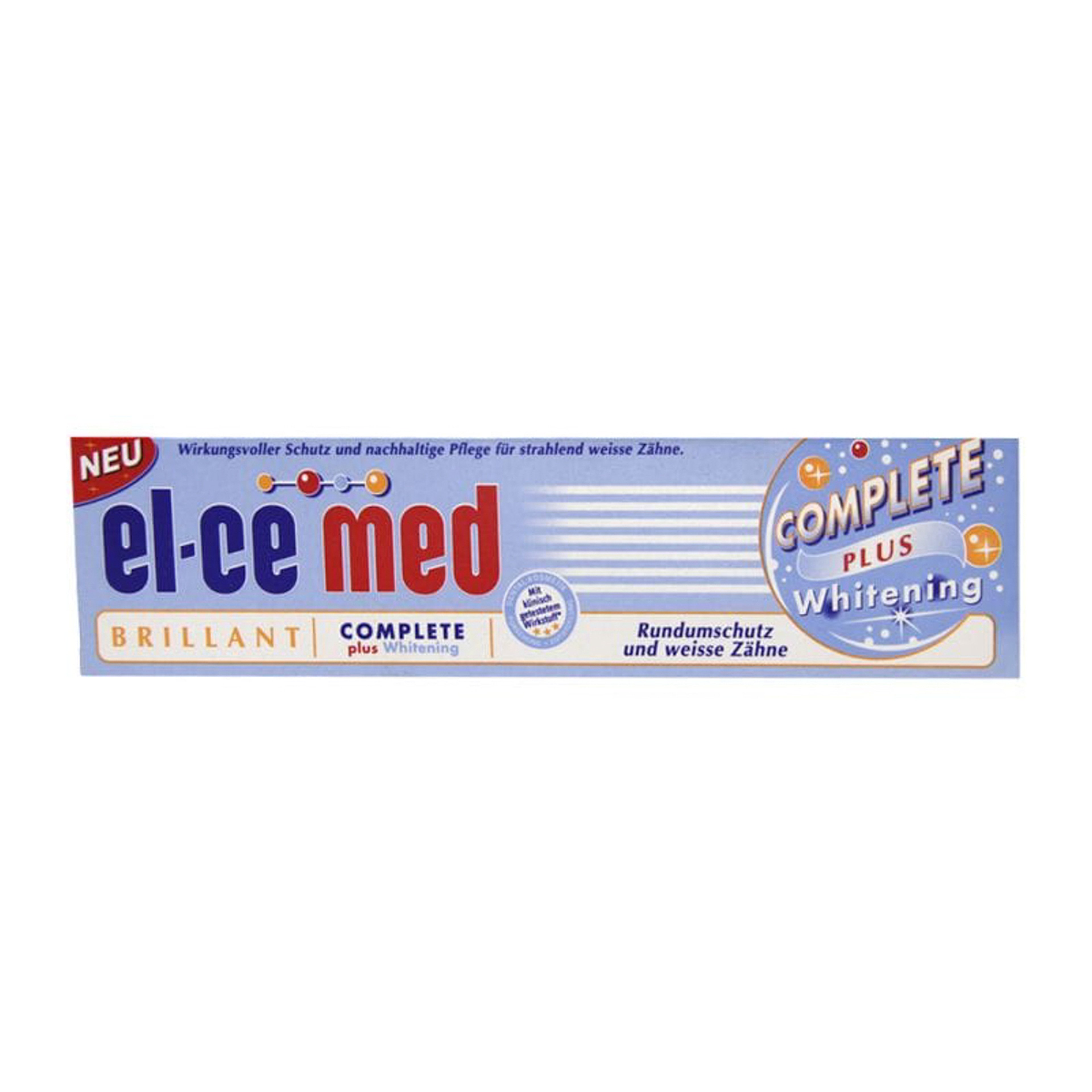 El-Cemed Toothpaste Complete Plus Whitening 75 Ml