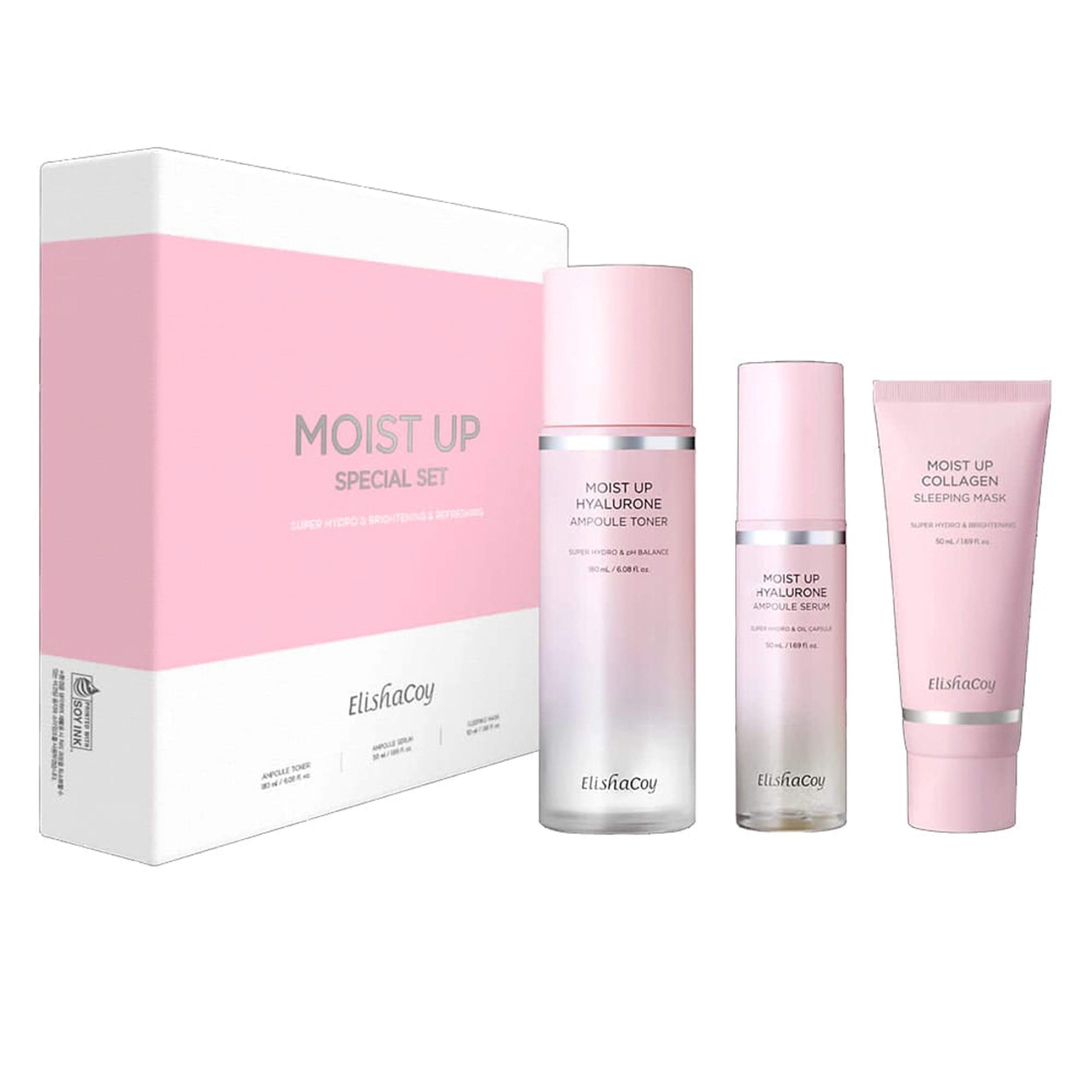 Elishacoy Set( Toner, Mask, Lotion )