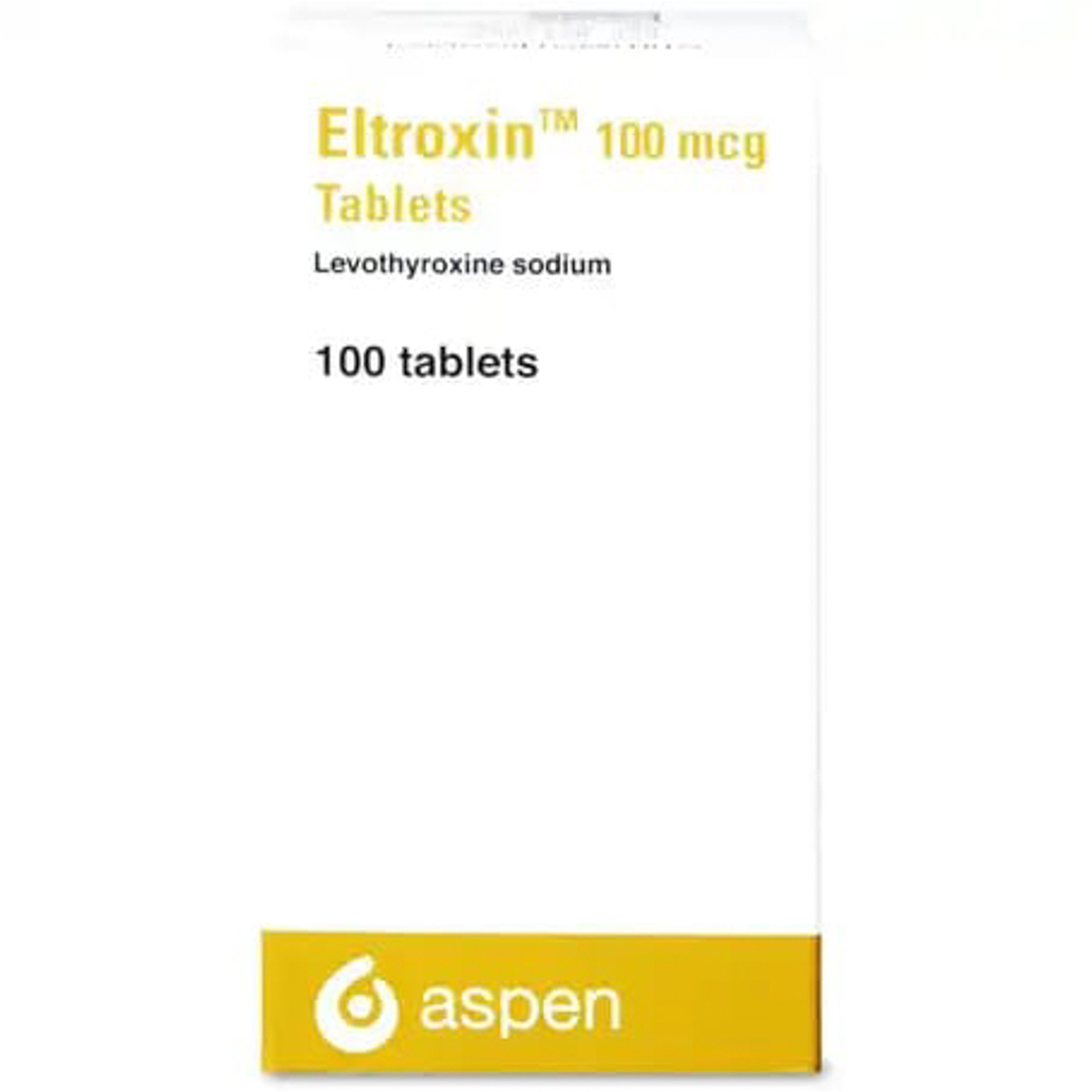 Eltroxin 100 Mcg Tablet 100Pcs