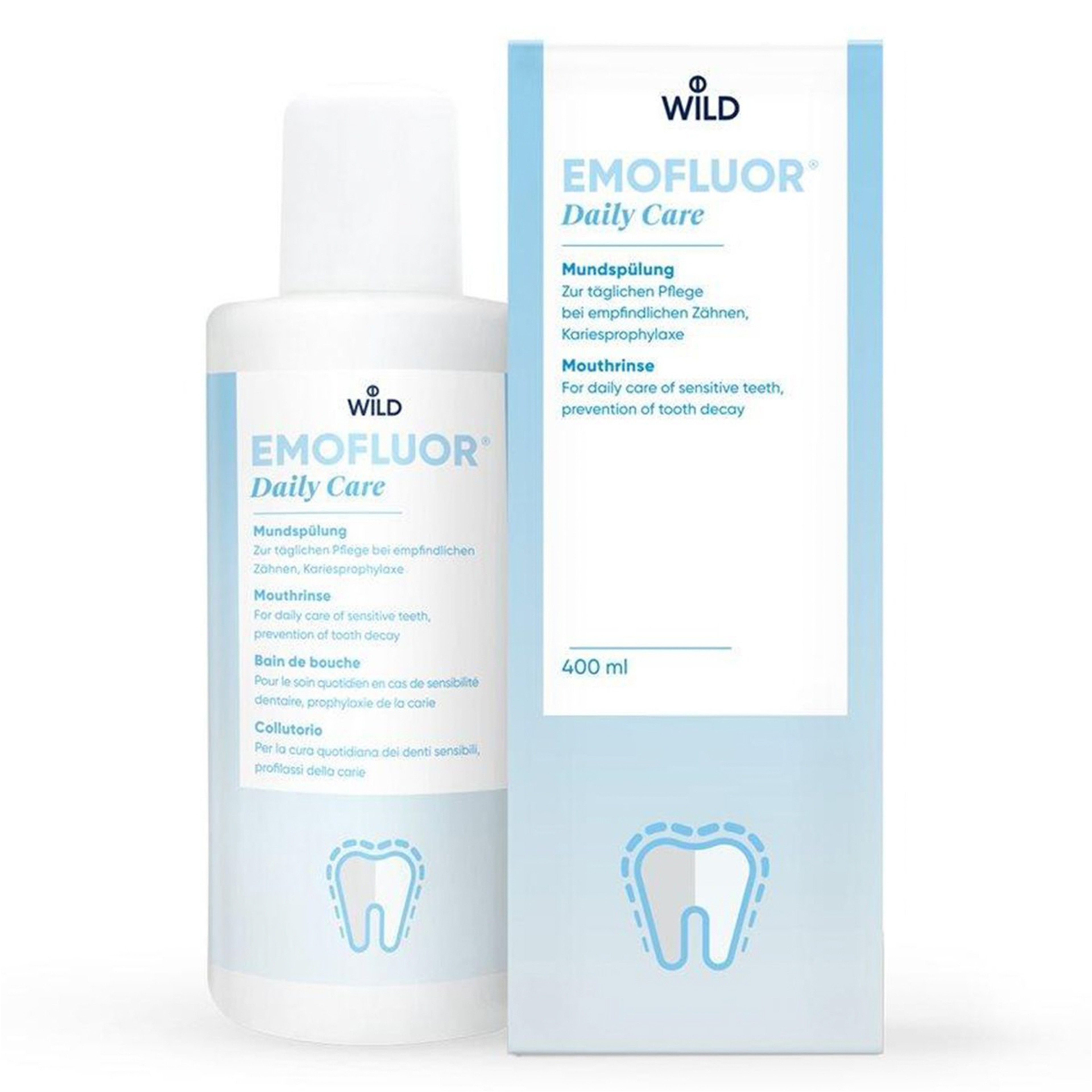 Emofluor Daily Care Mouthwash 400Ml