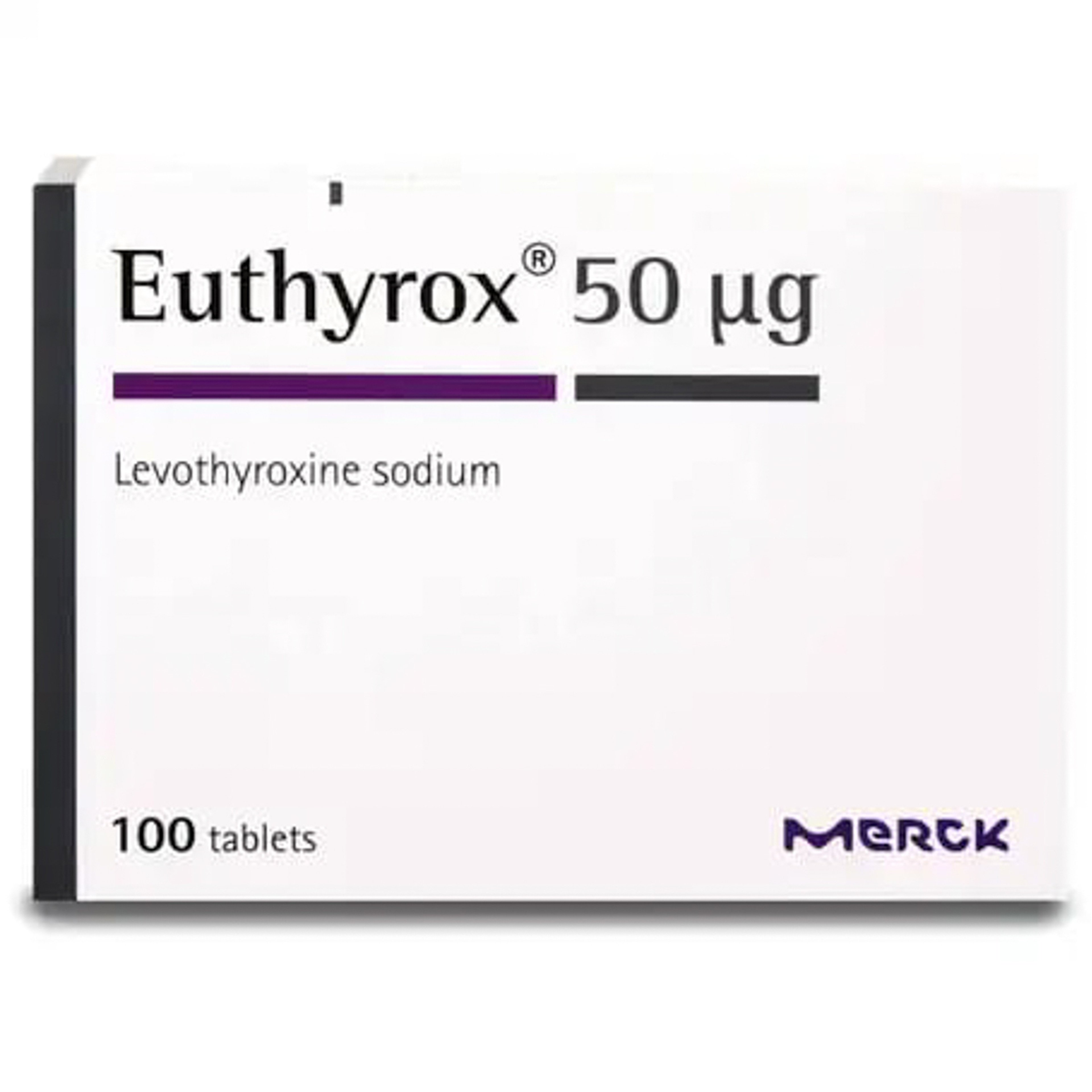 Euthyrox 50 Mcg Tablet 100Pcs