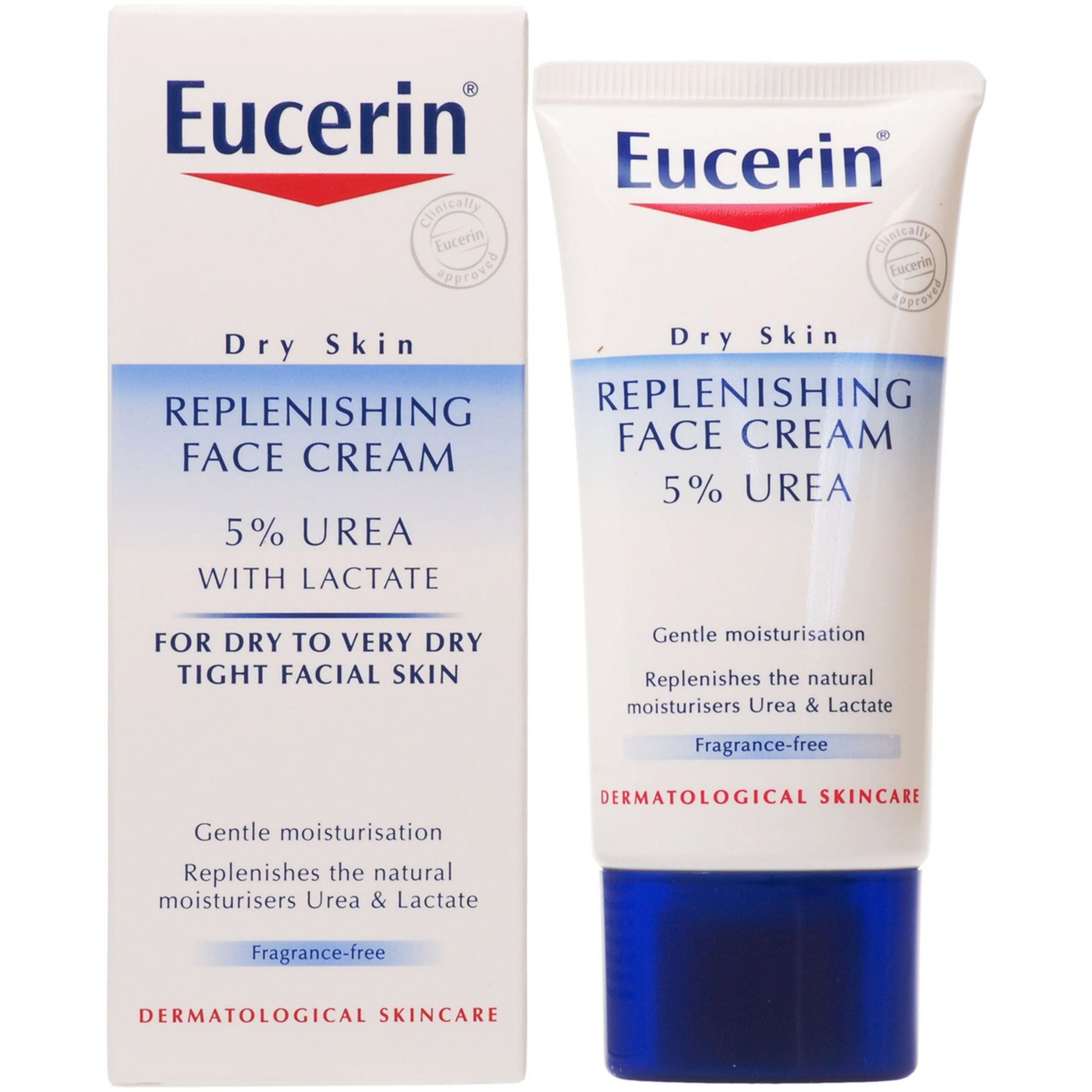 Eucerin Replenishing Face Creme 5% Urea