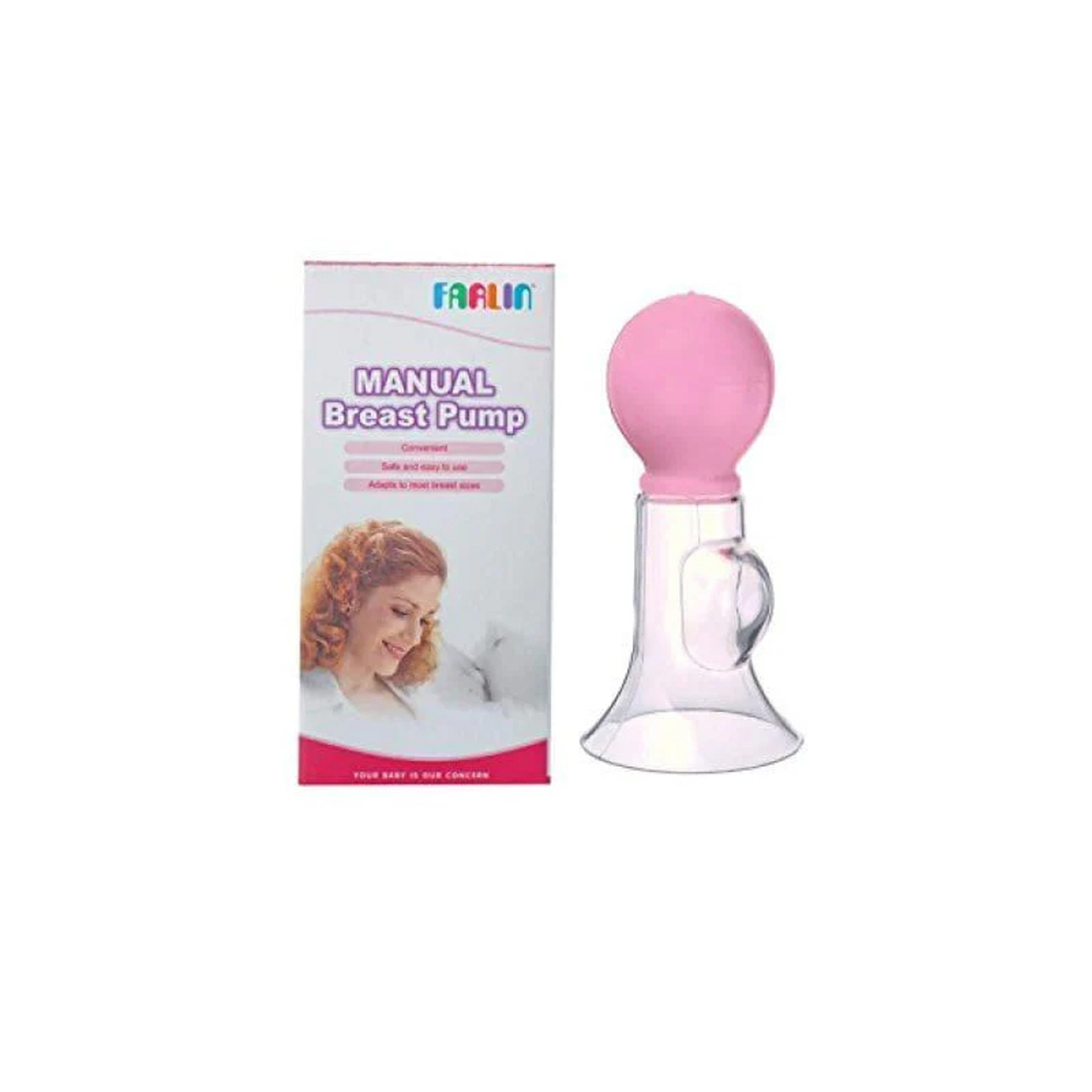Farlin Manual Breast Pump - Pink