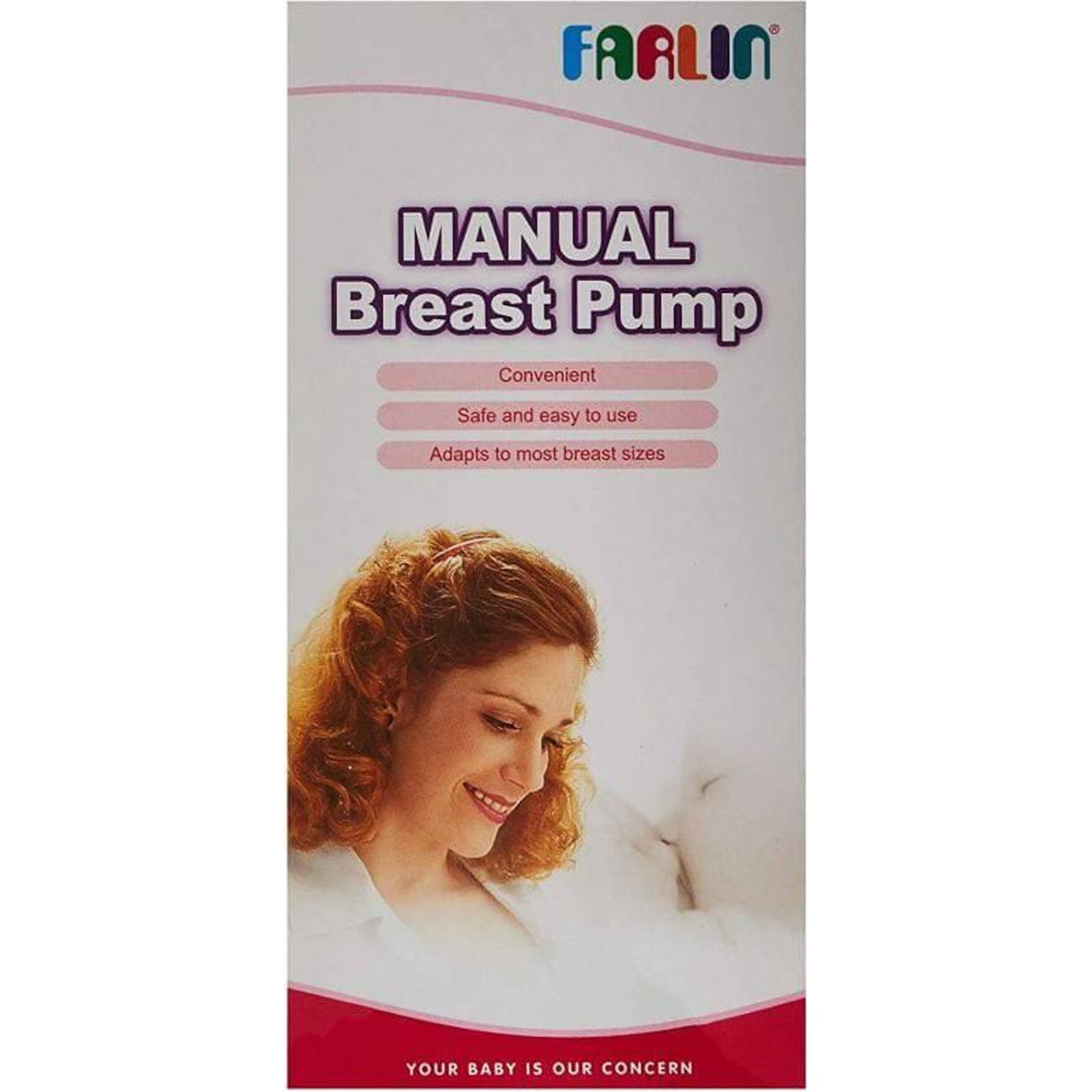 Farlin Manual Breast Pump - Pink