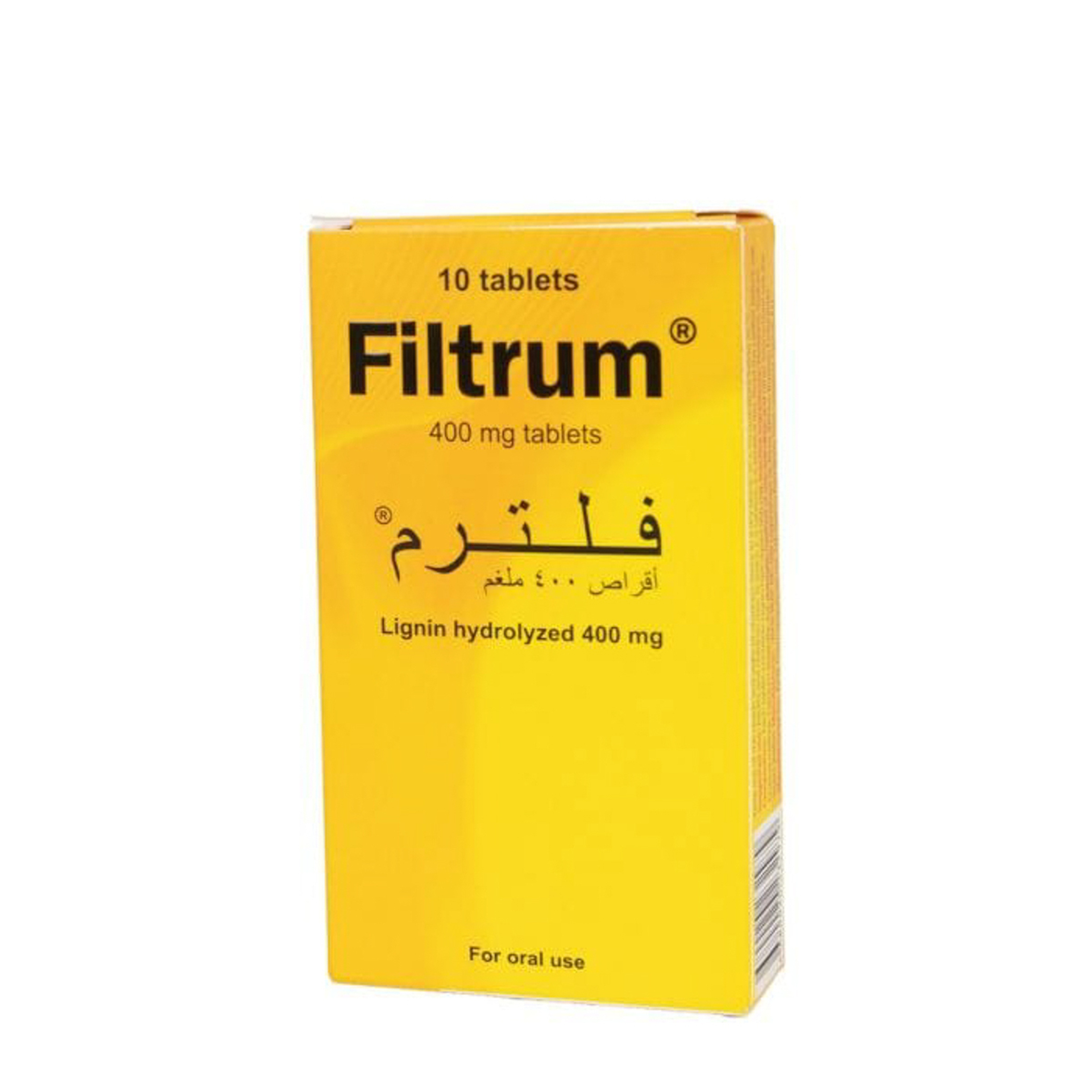 Filtrum 400 Mg 10 Tablets