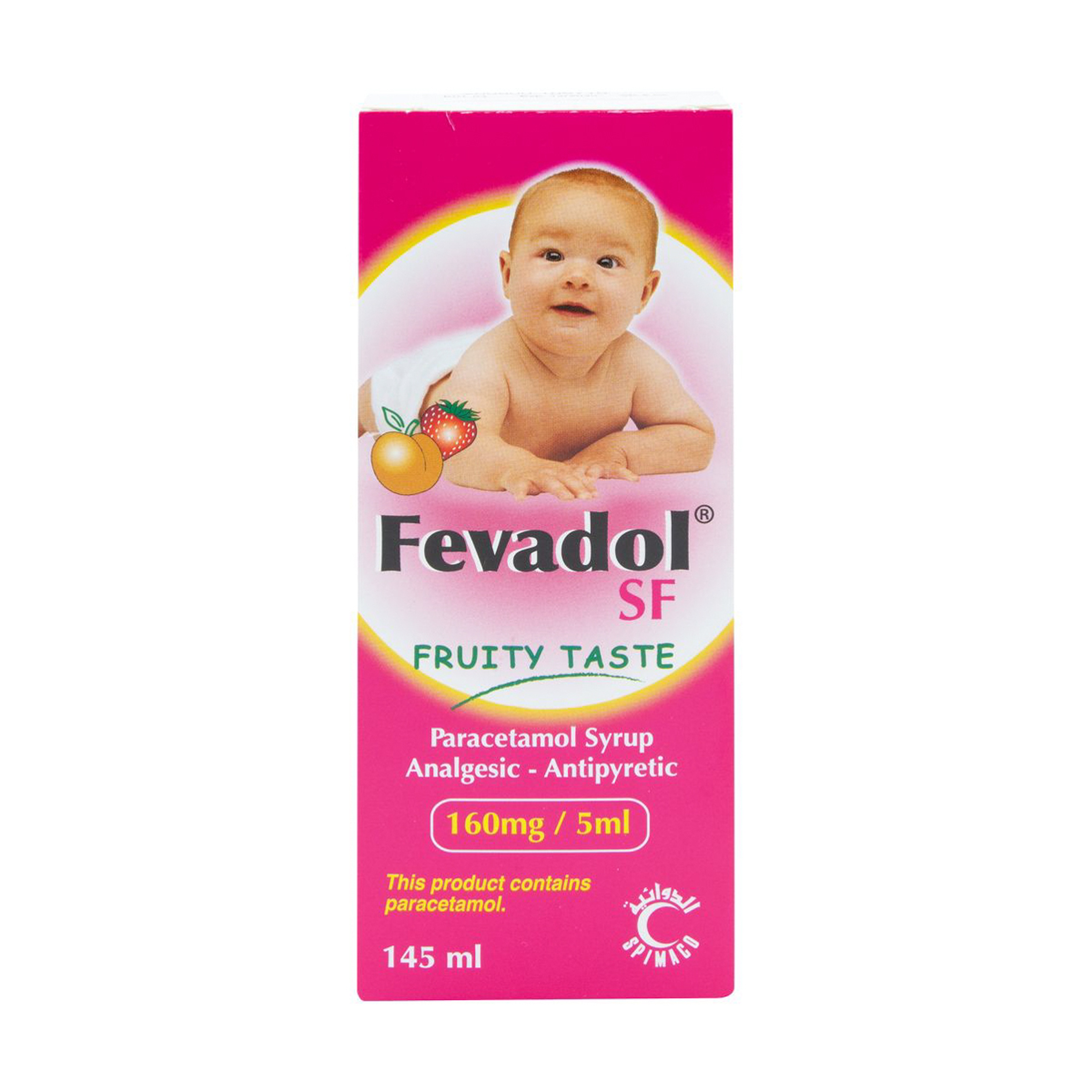 Fevadol SF Syrup 145 ml