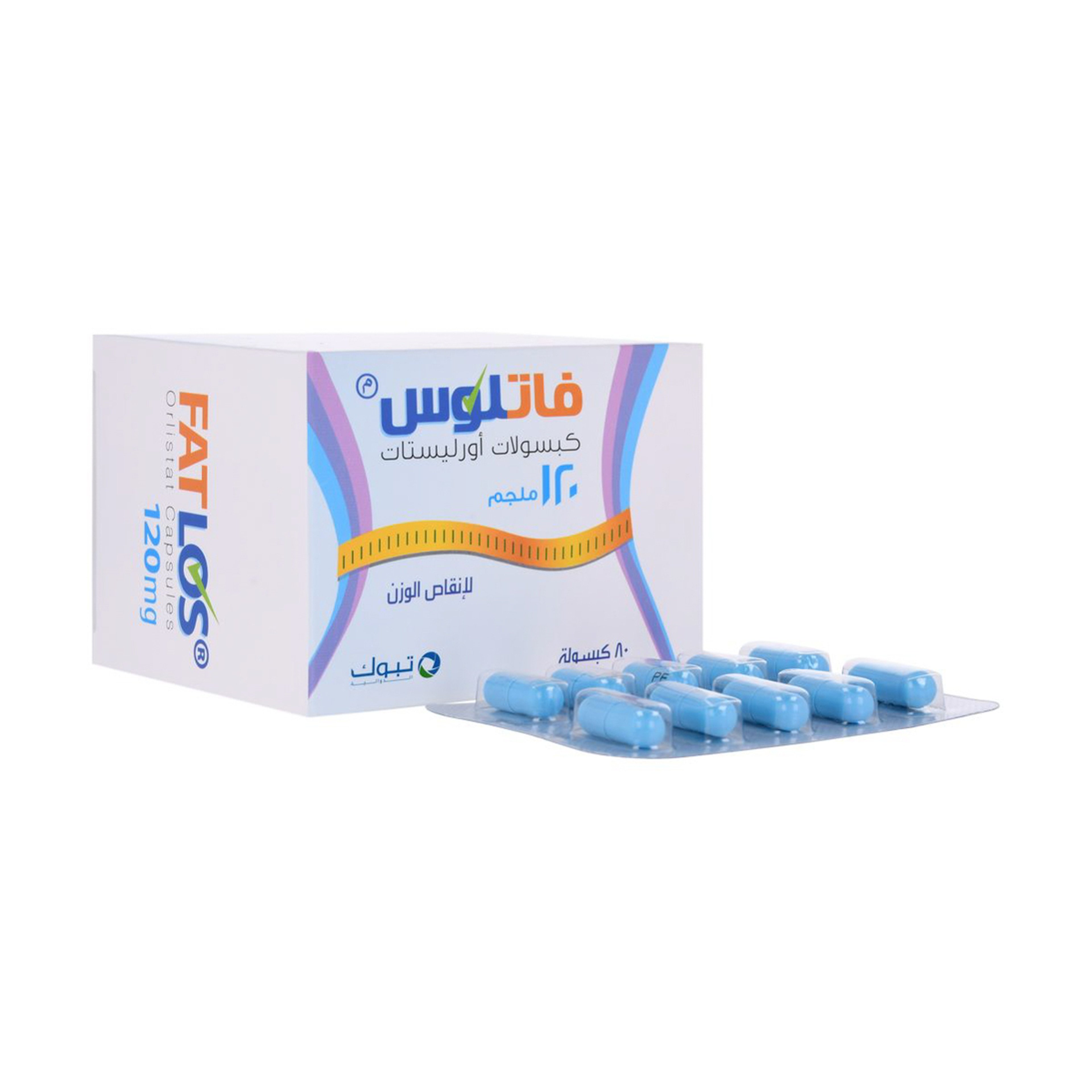 Fatlos Orlistat 120 Mg 80 Capsulesules