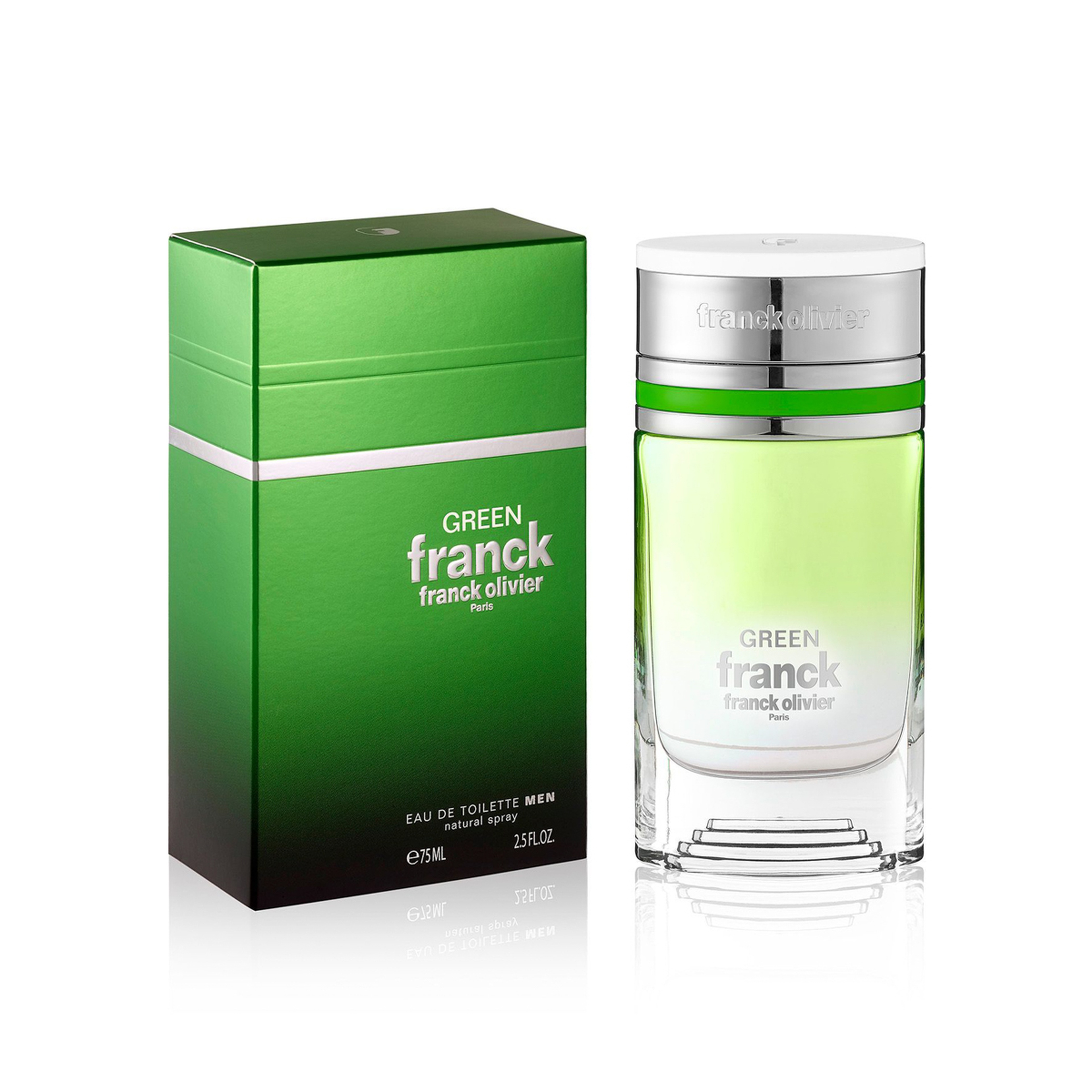 Franck Olivier Green Franck Eau De Toilette For Men - 75 Ml