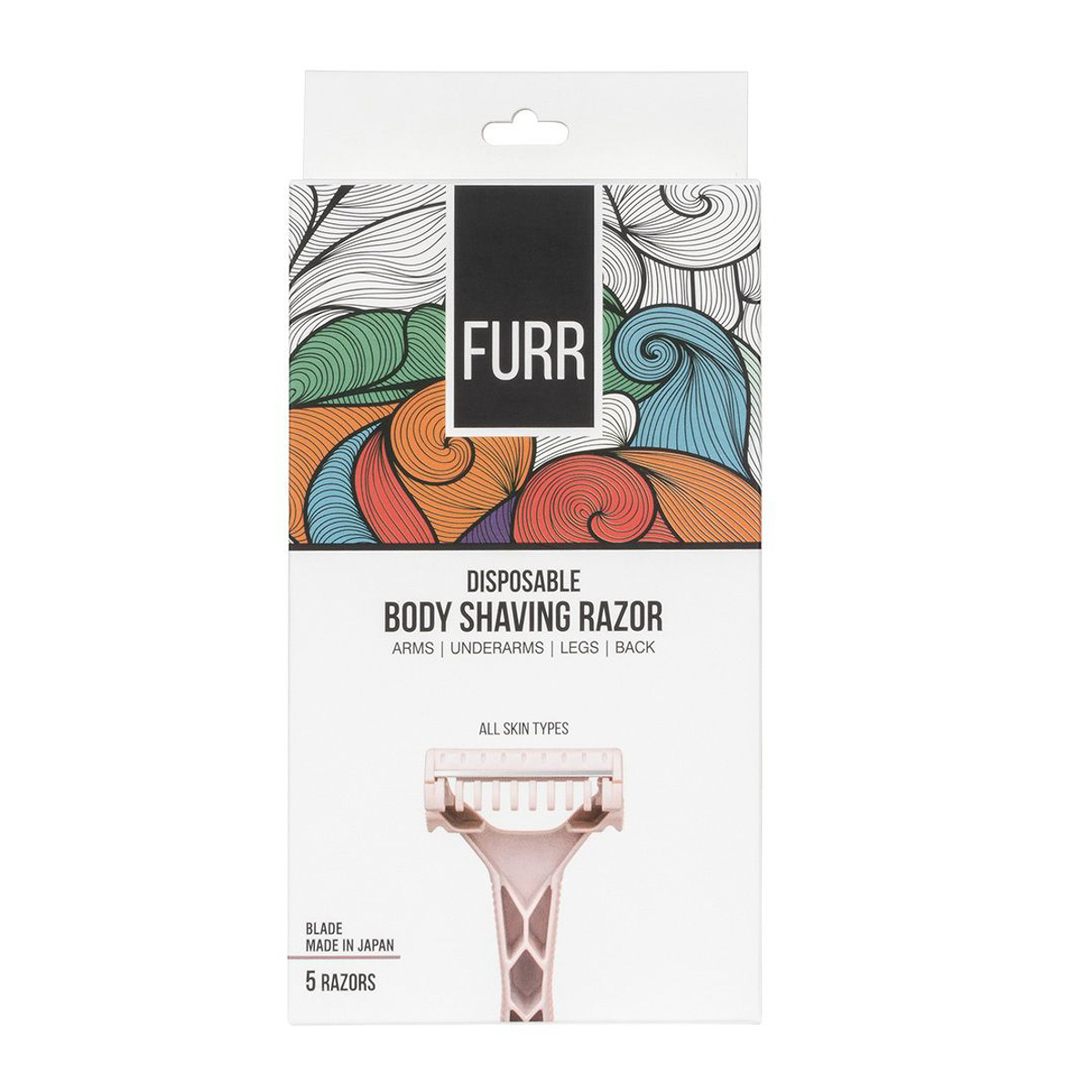 Furr Disposable Body Razor 5 Razors
