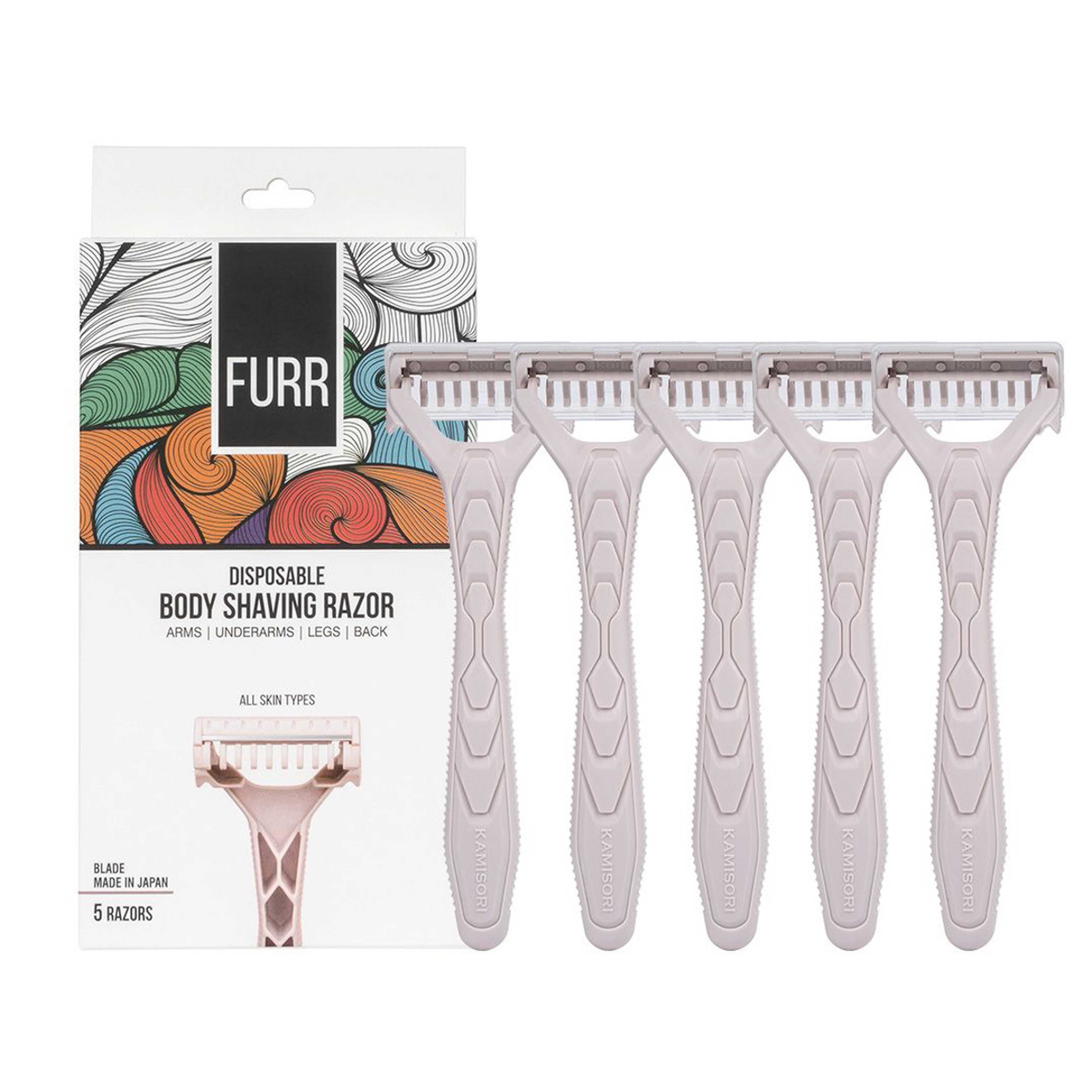 Furr Disposable Body Razor 5 Razors