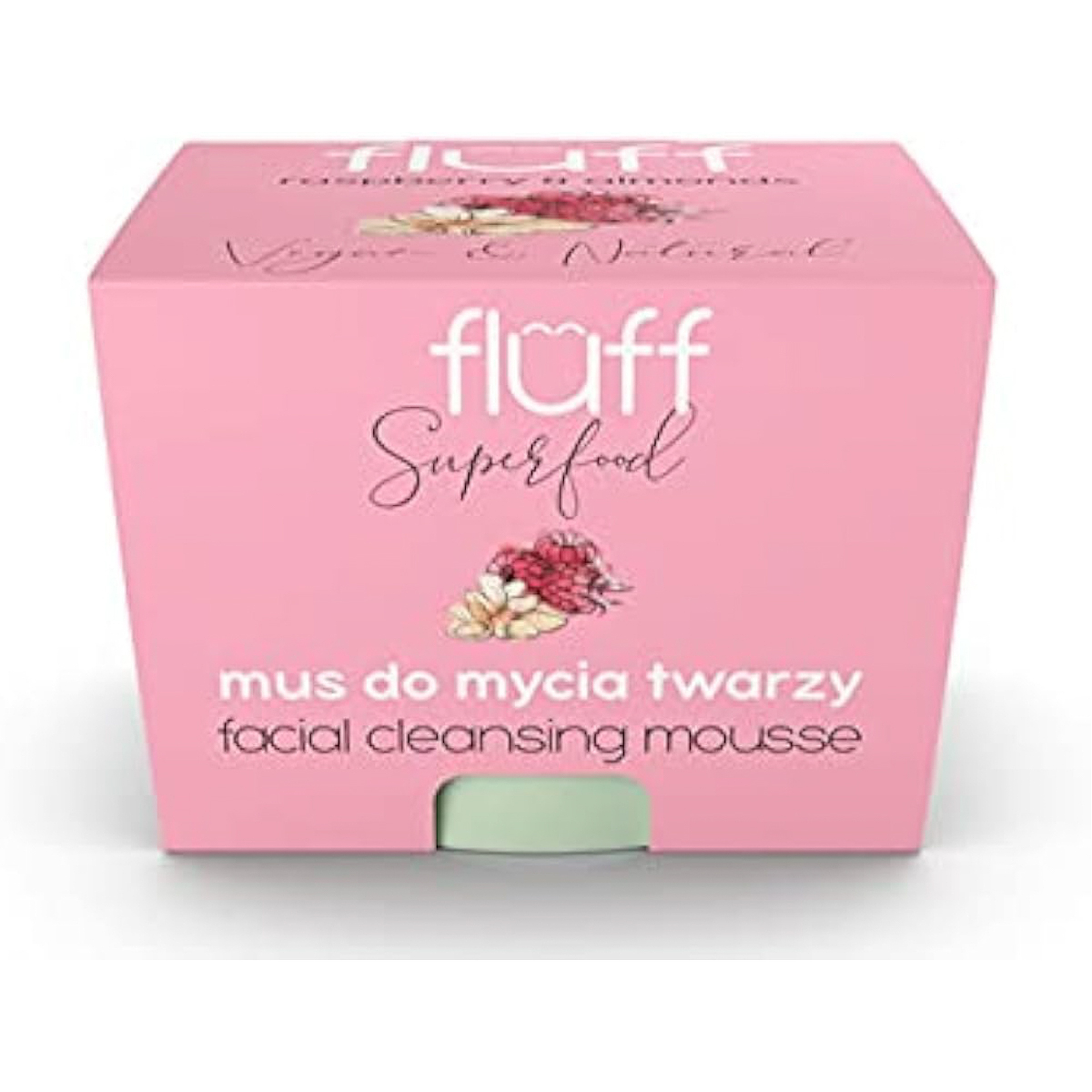 فلف موس منظف للوجه برائحة التوت واللوز