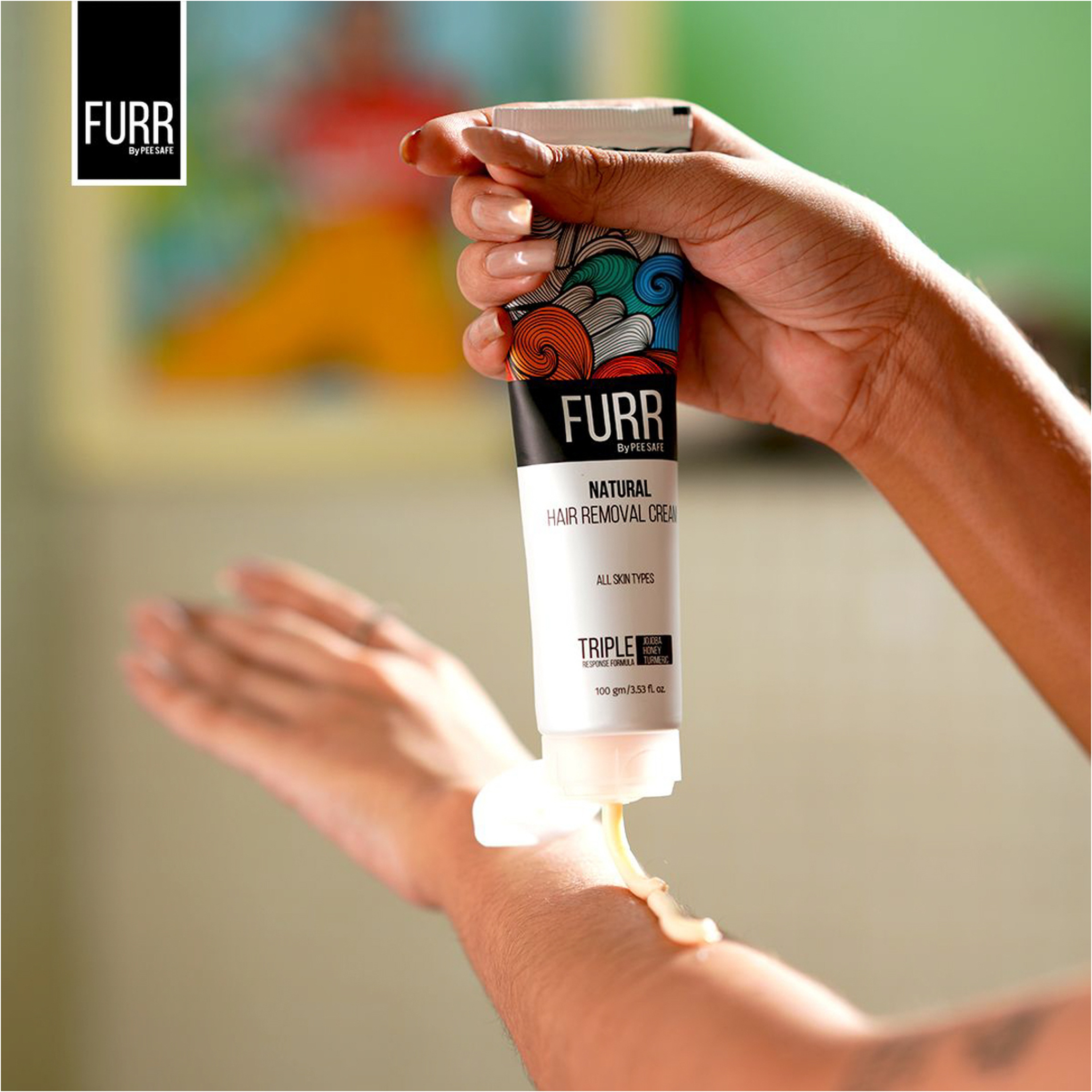 Furr Natural Hair Removal Cream 100G