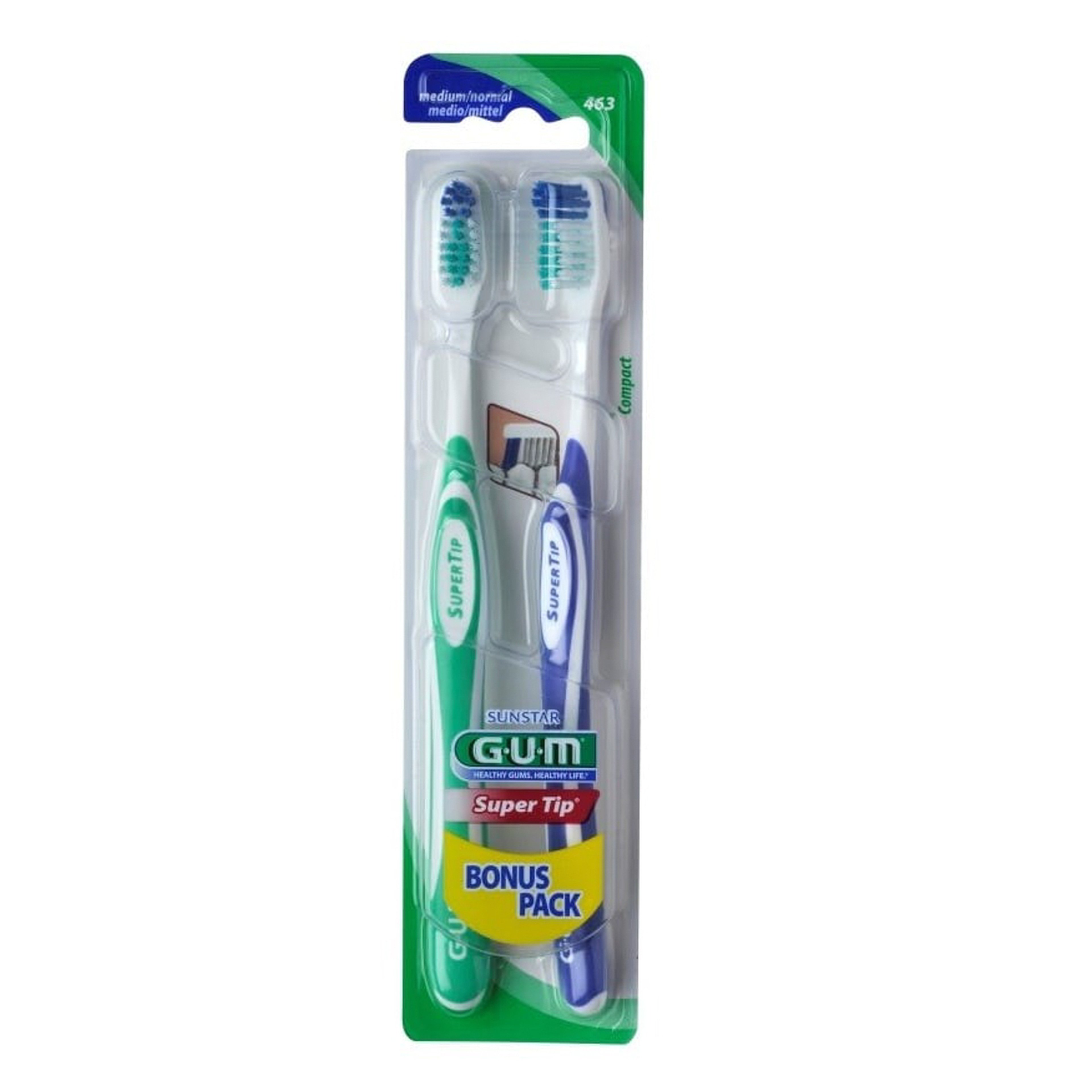 جي يو ام فرشاة أسنان سوبر تيب متوسطة