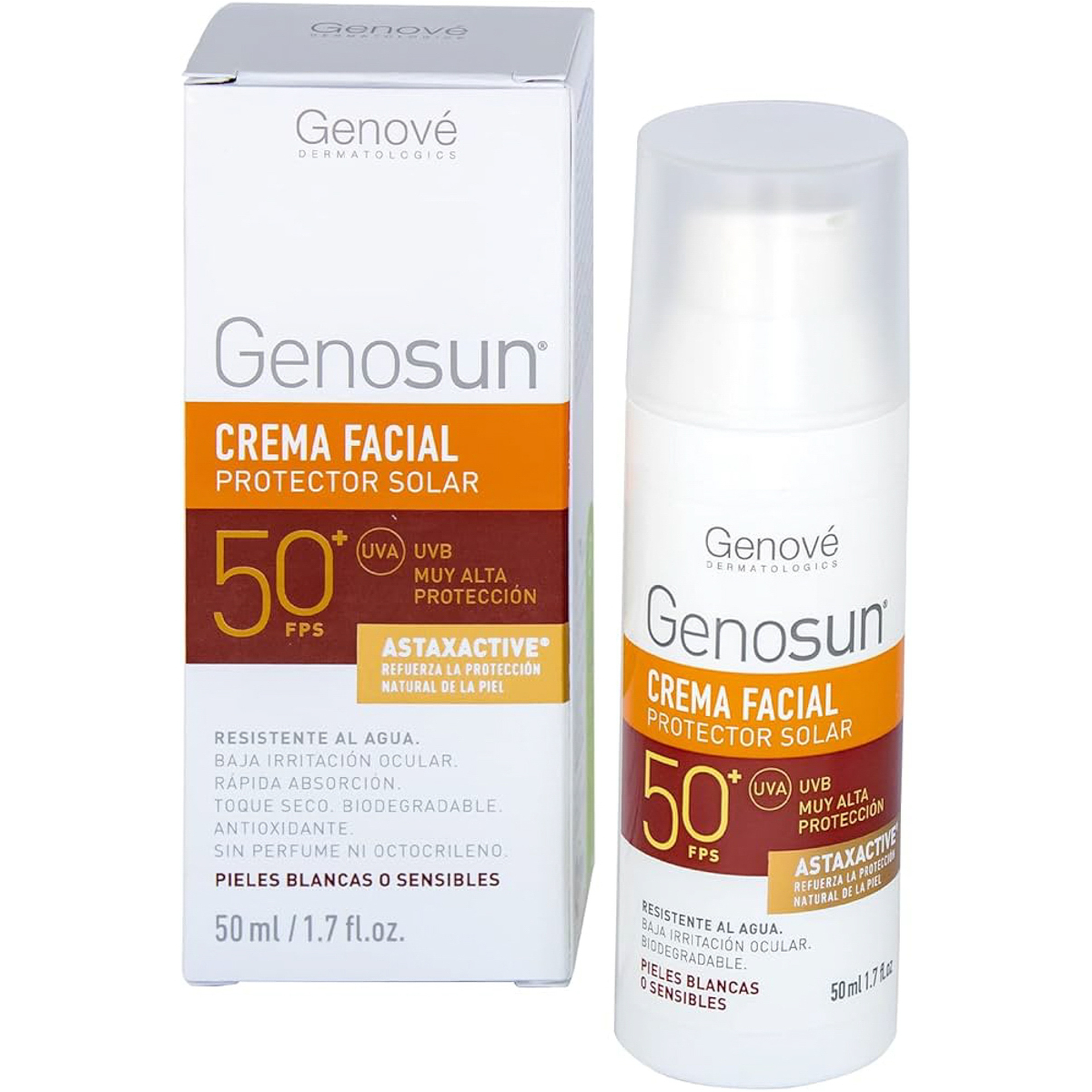 Genove Genosun Facial Cream Sunscreen Spf 50+ ,50 Ml