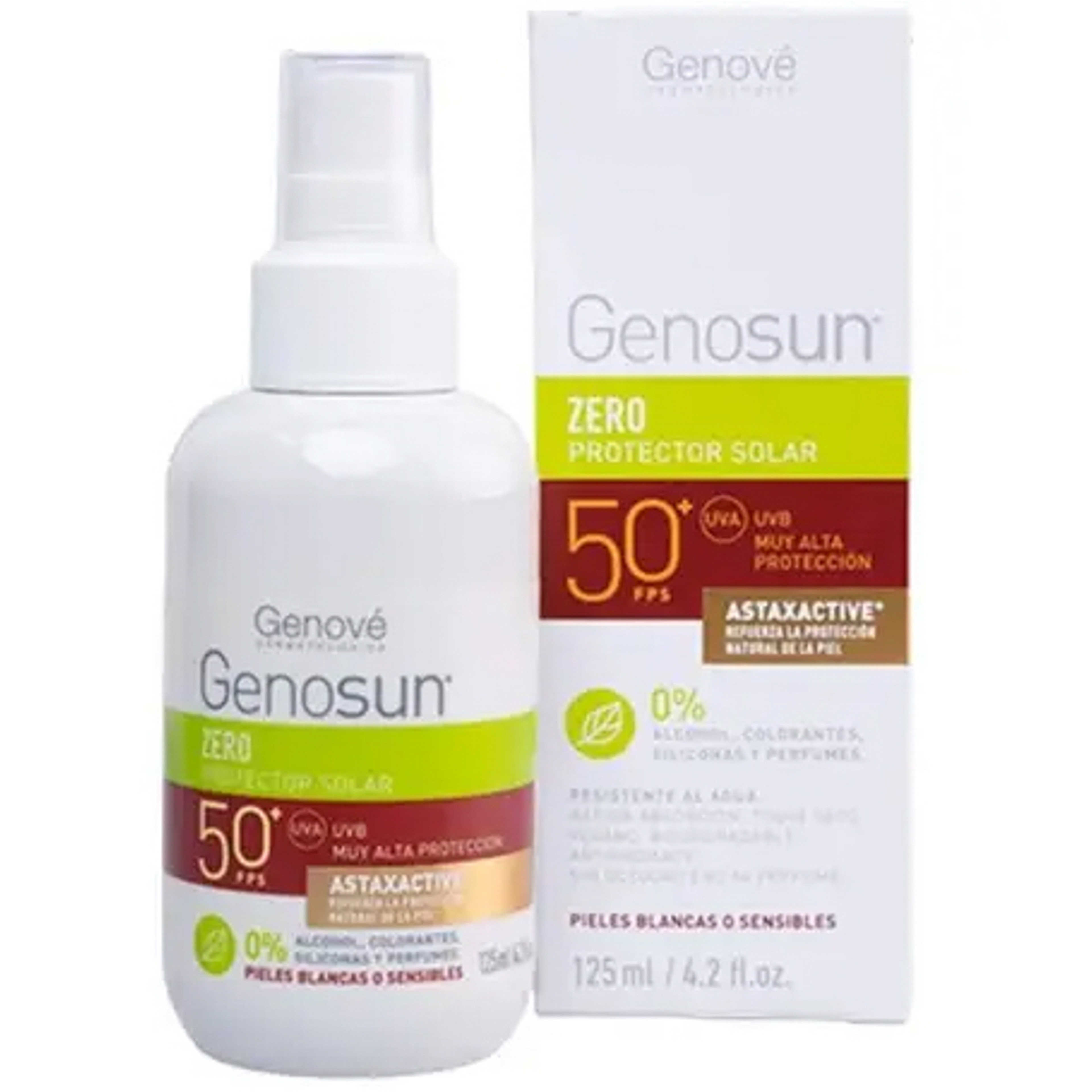 Genove Genosun Zero Sunscreen Spf 50+ 125 Ml