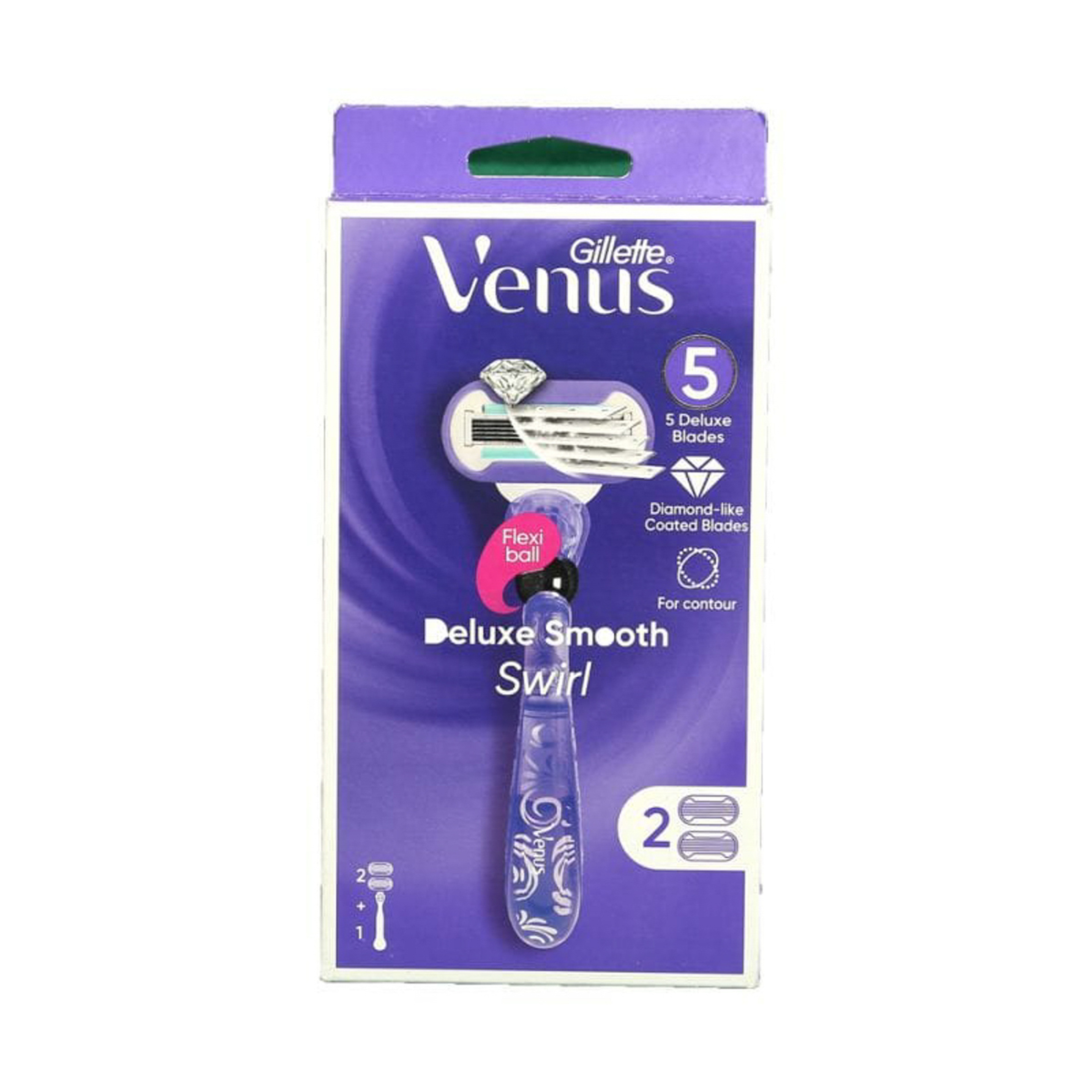 Gillette Venus Women'S Razor - Deluxe Smooth Swirl - 3 Pieces