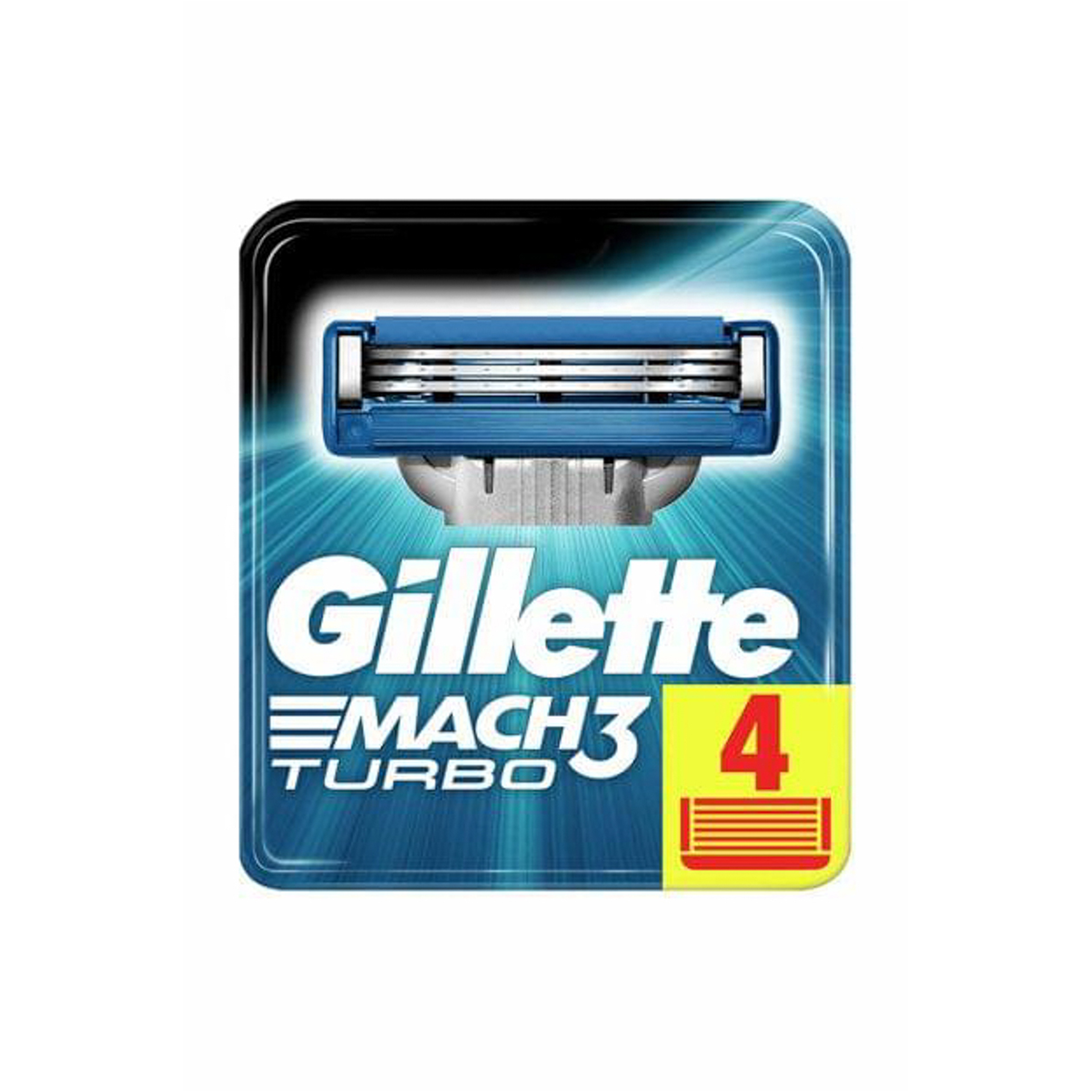 Gillette Razor Blades Mach3 Turbo Refill