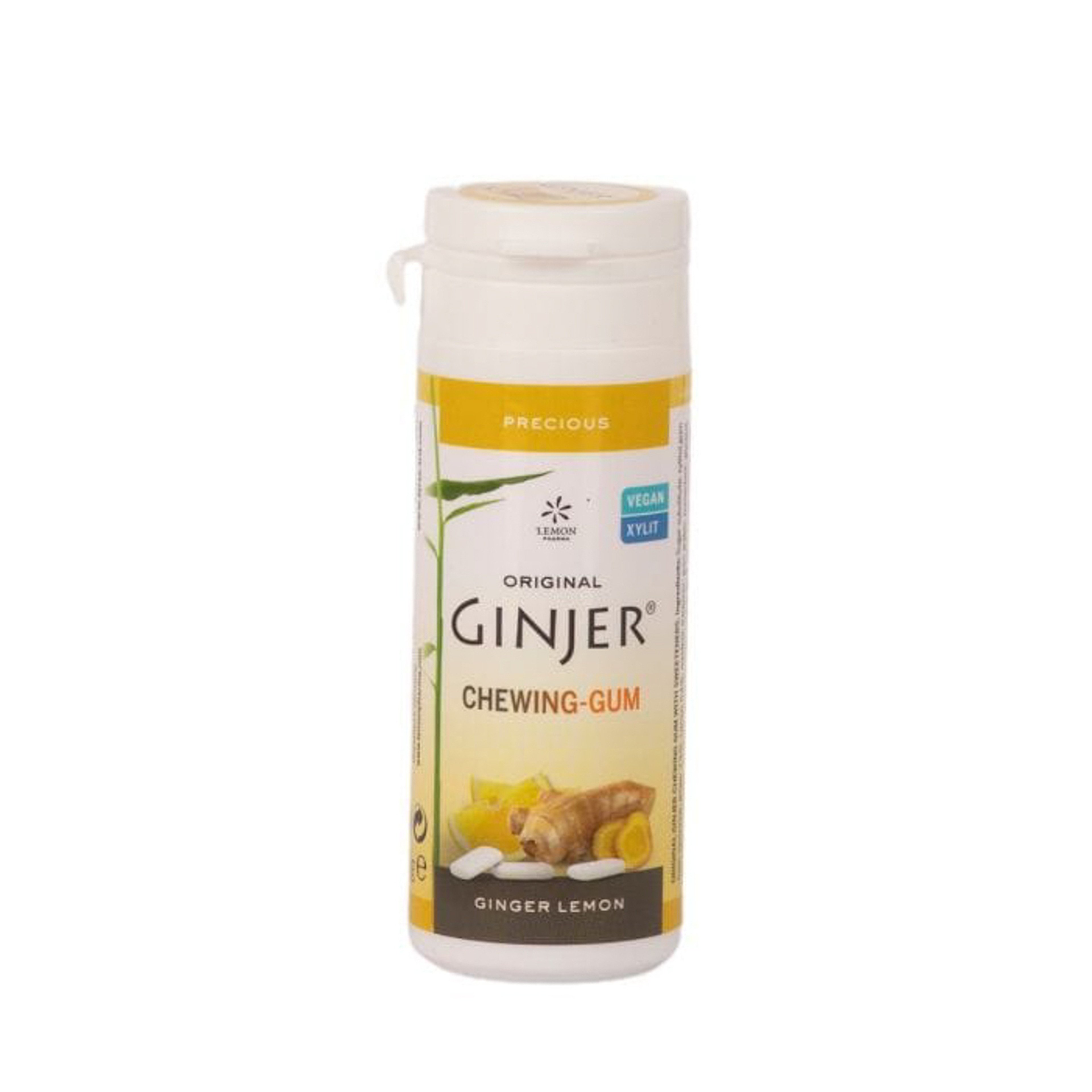 GinjerGinger Chewing Gum – Lemon 30Gm