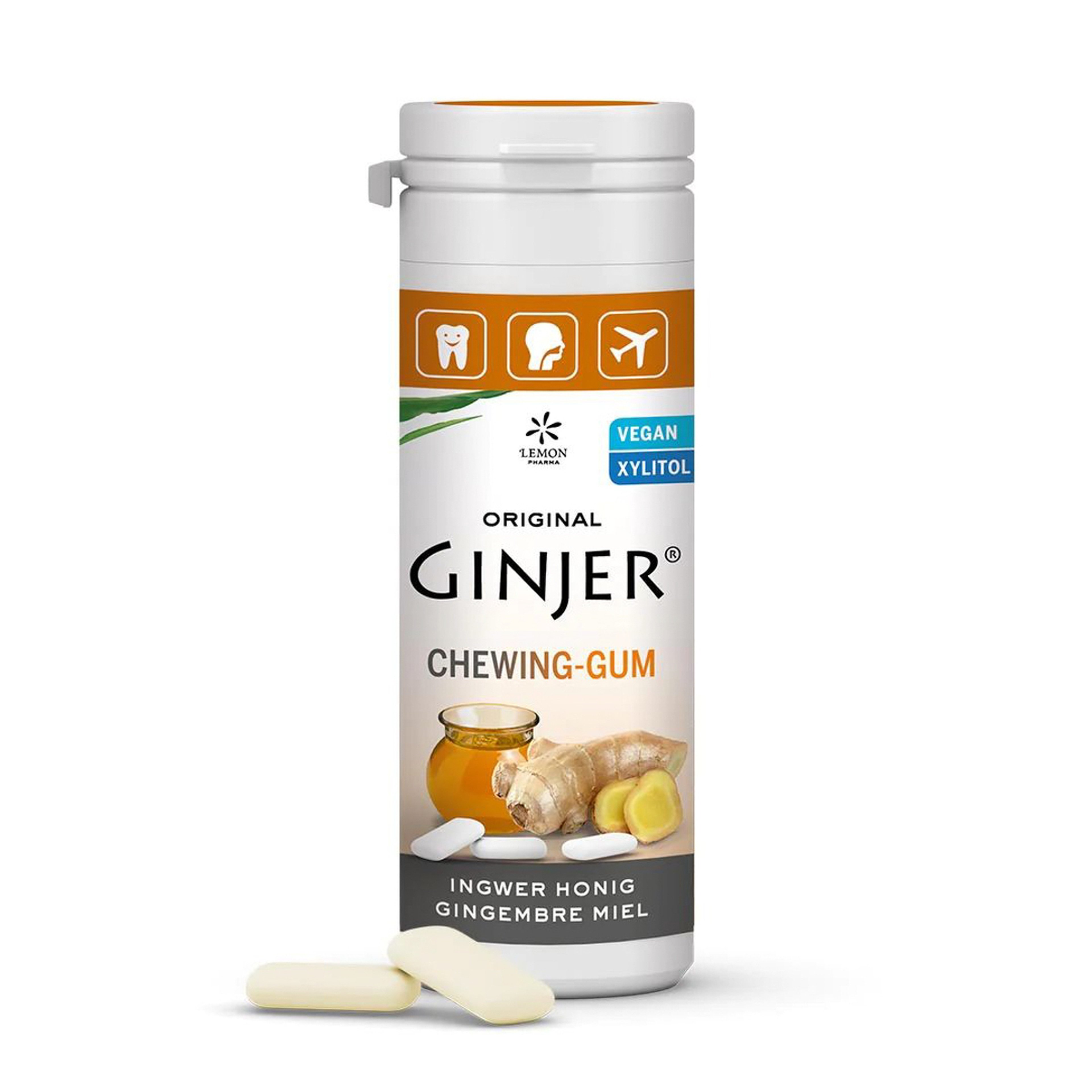 Ginjer Gum Honey Flavour