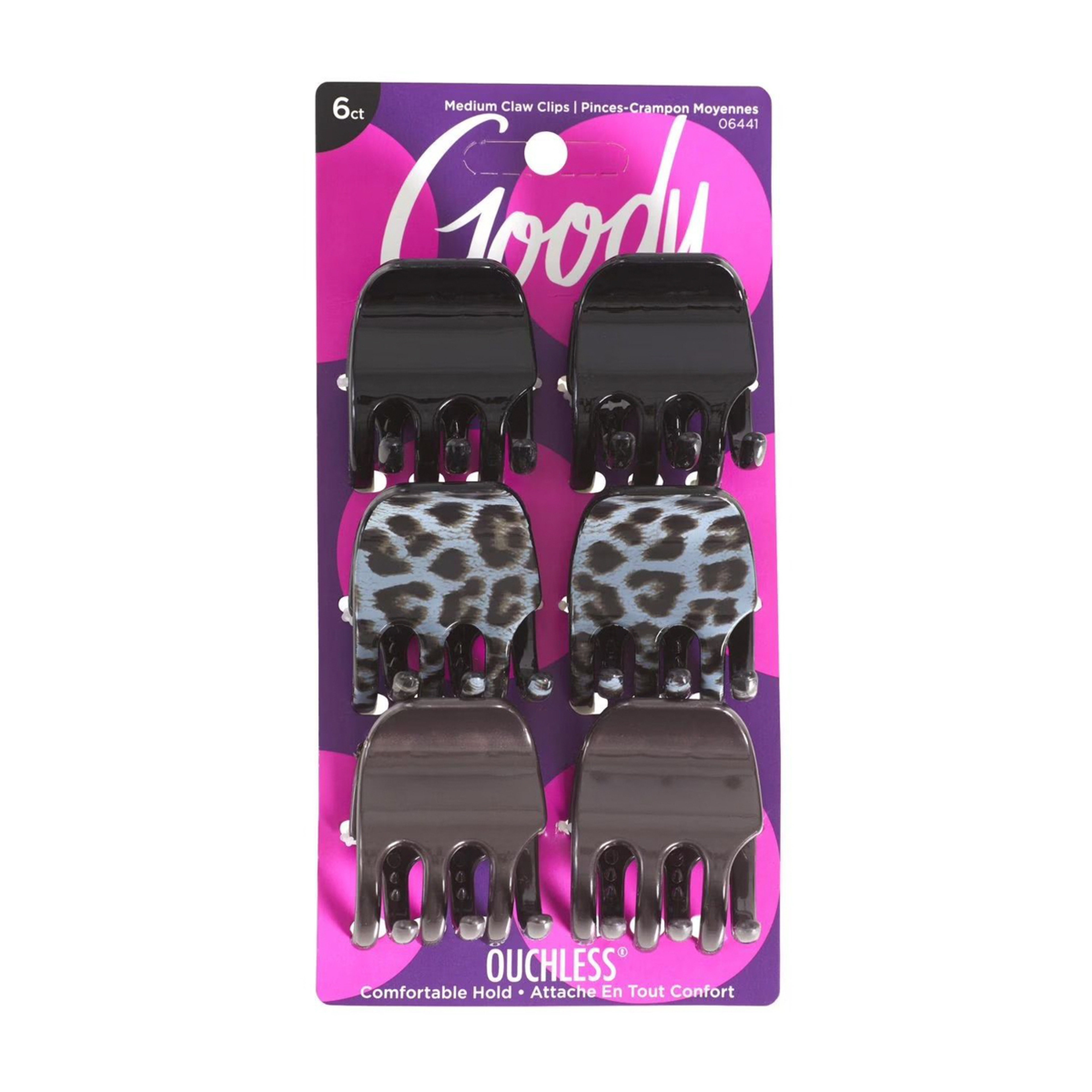 Goody Claw Clips 06 Ct - Gd06441 Medium