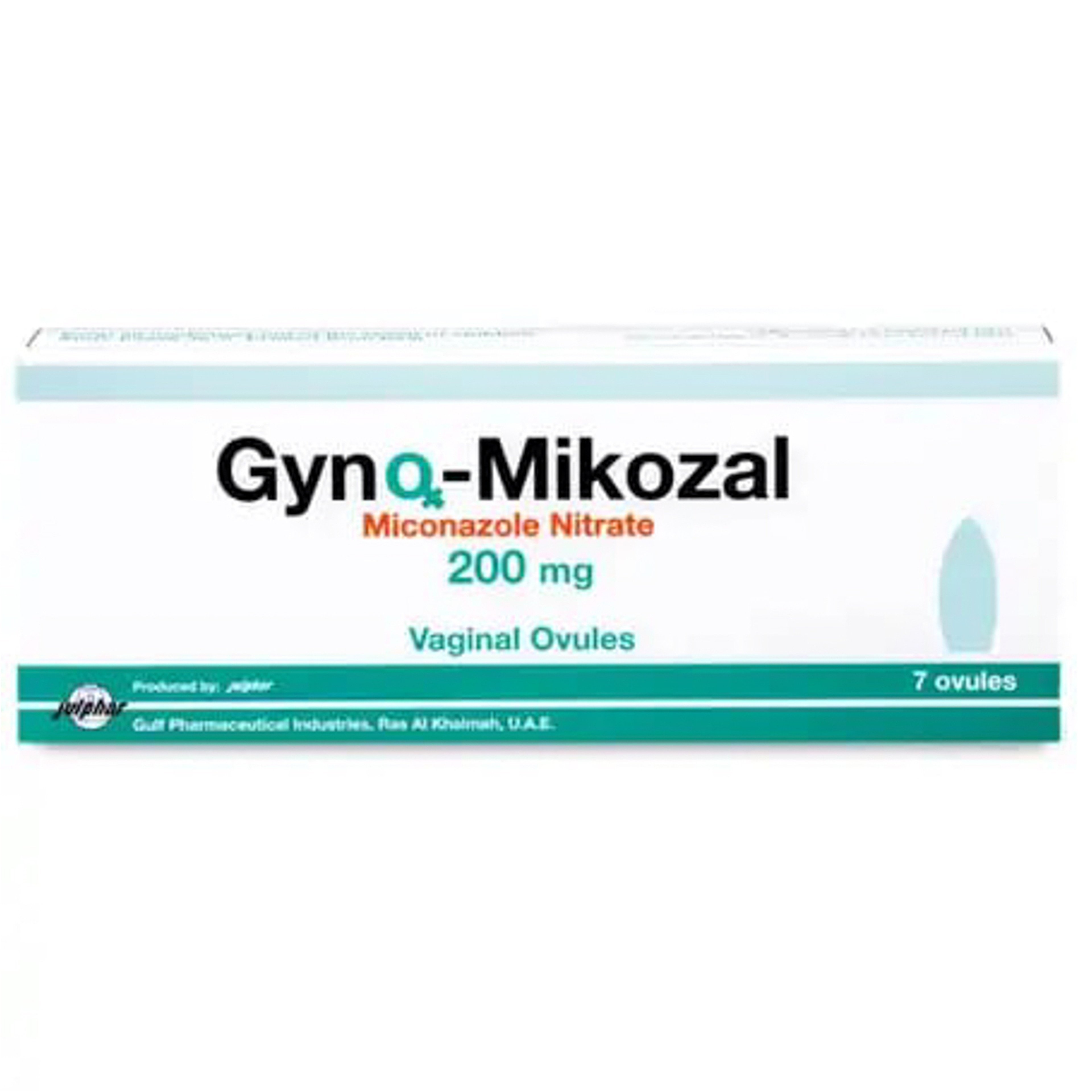 Gyno-Mikozal 200 Mg Vaginal Ovule 7Pcs