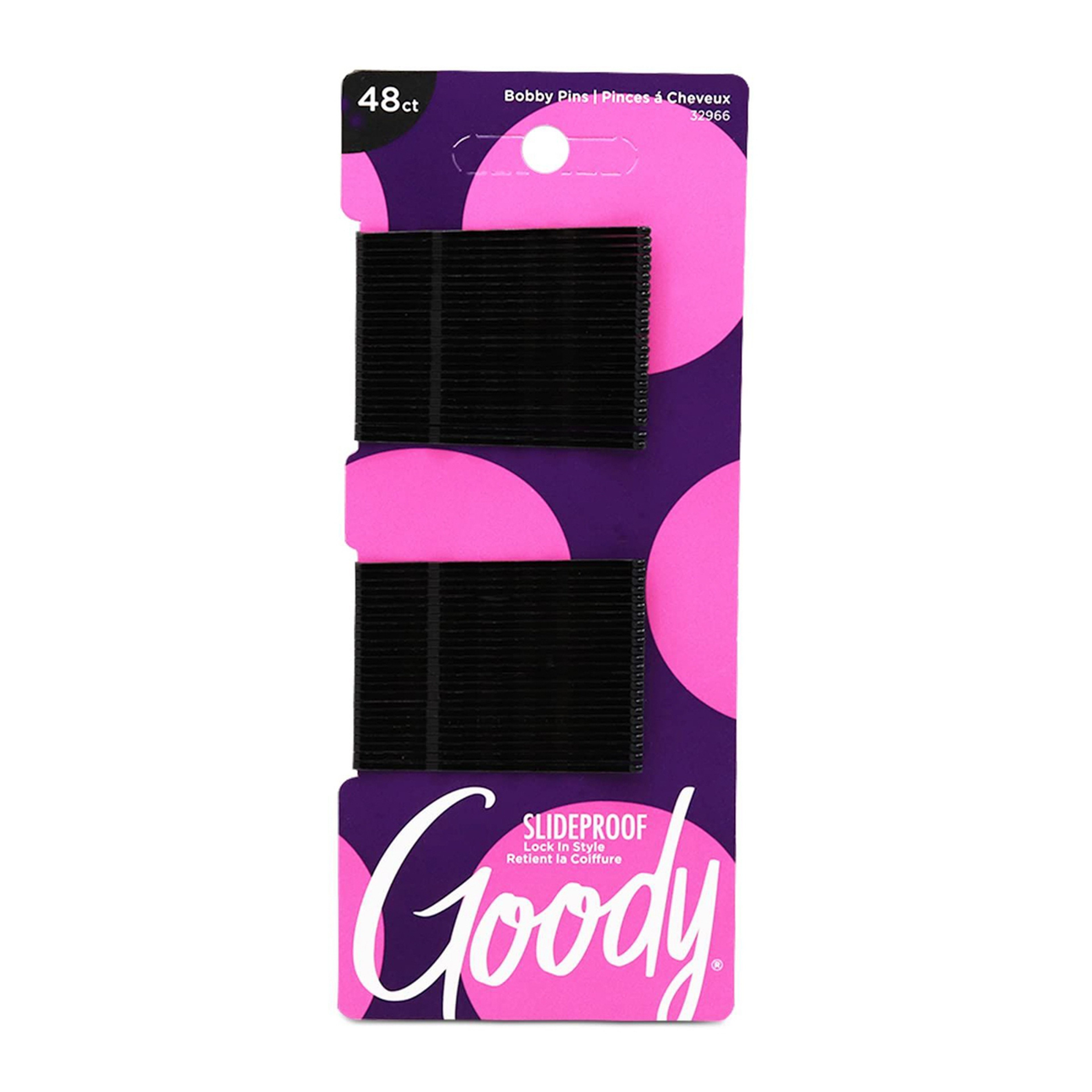Goody Bobby Pins Black 48 Ct - Gd32966