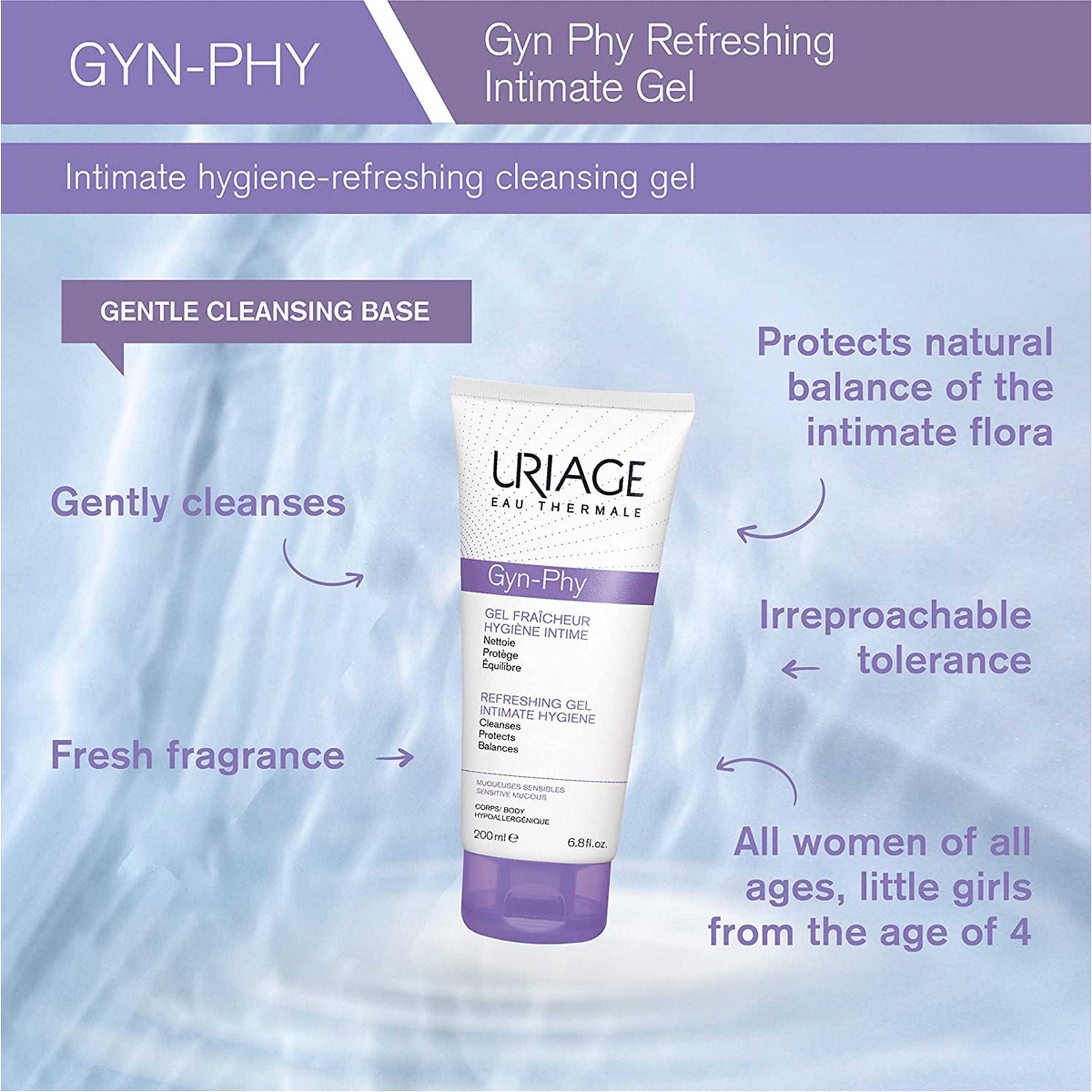 Gyn Phy Cleanser For Intimate Areas 200Ml
