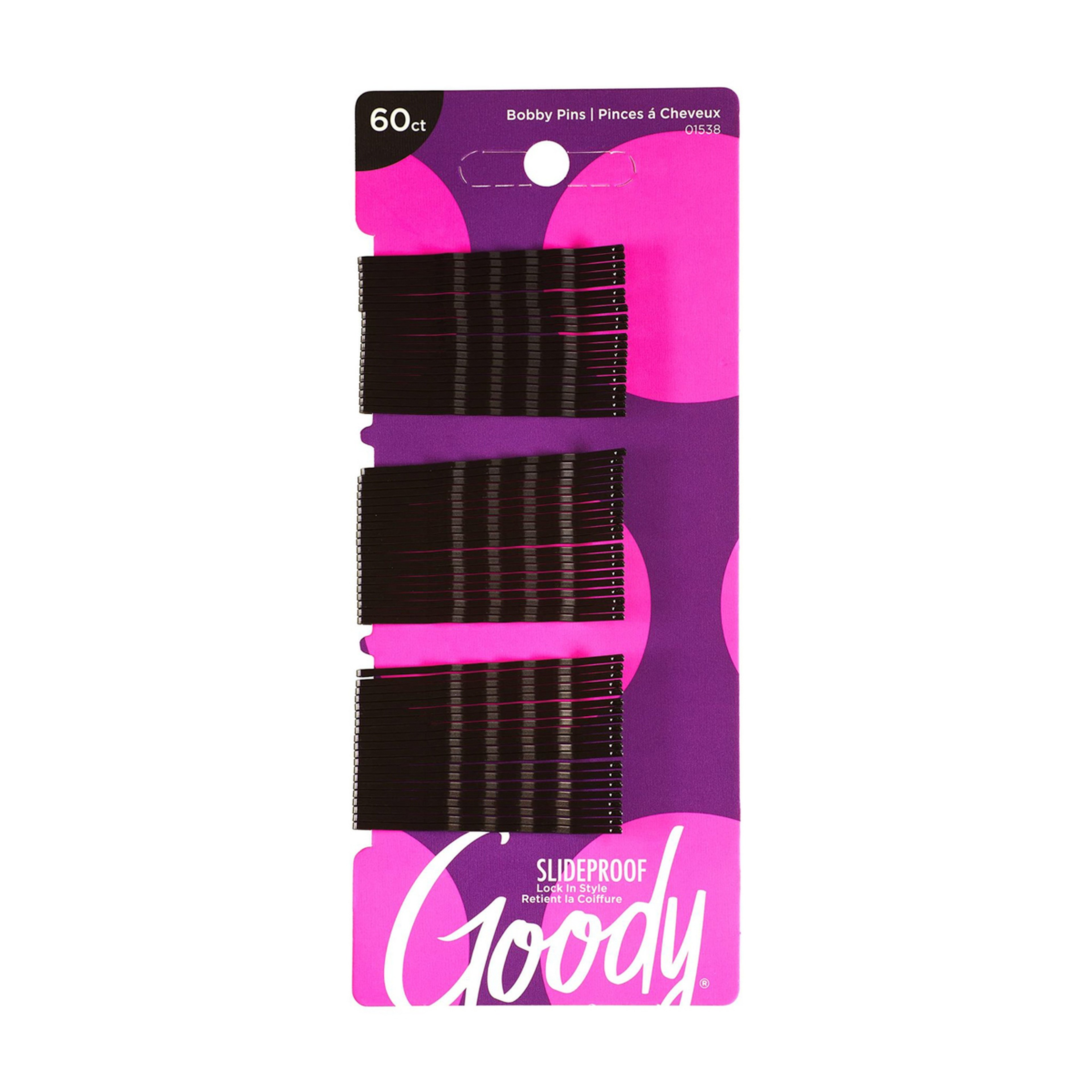 Goody Bobby Pins Black 60 Ct - Gd01538