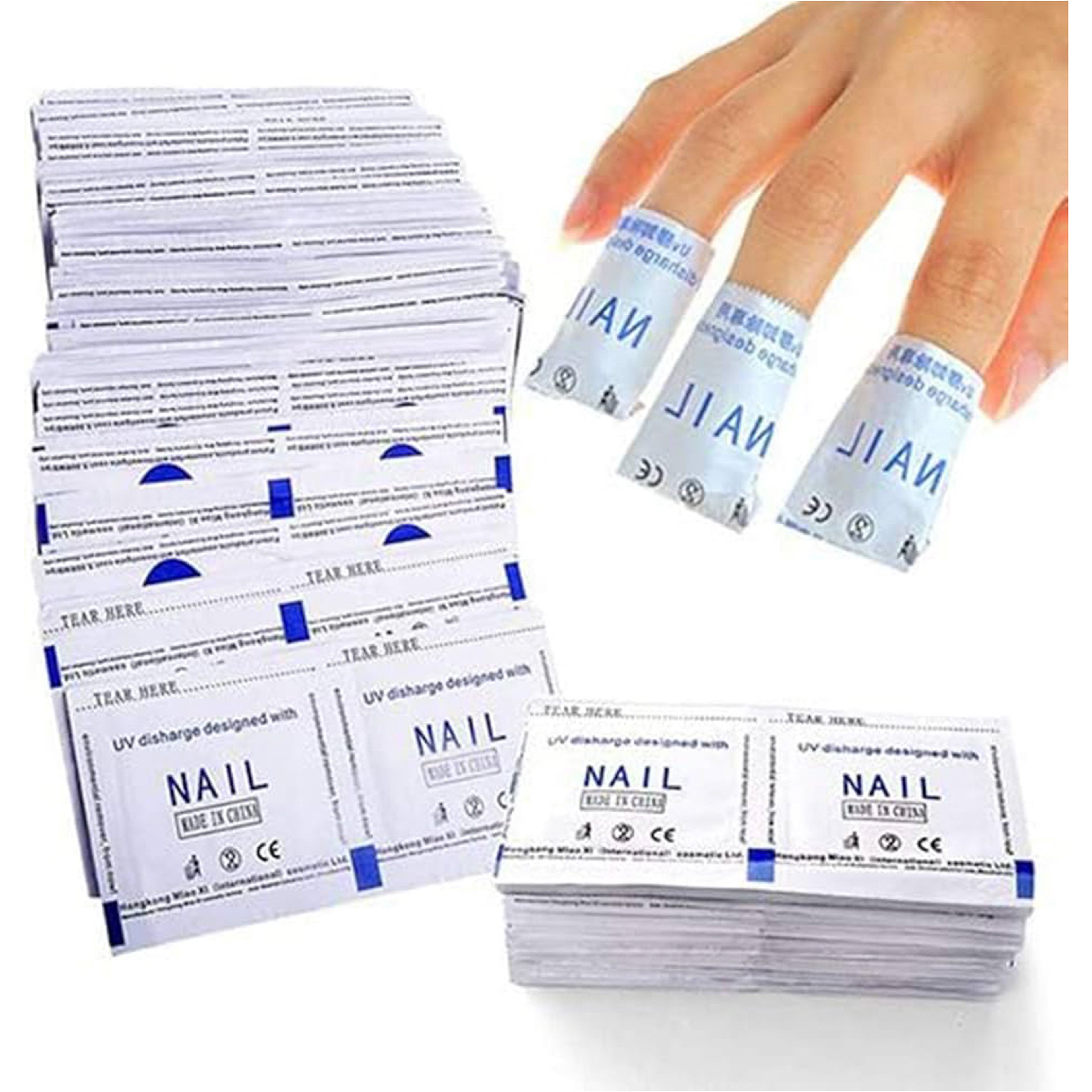 Glitz Nail Polish Remover Wipes 12 Pcs