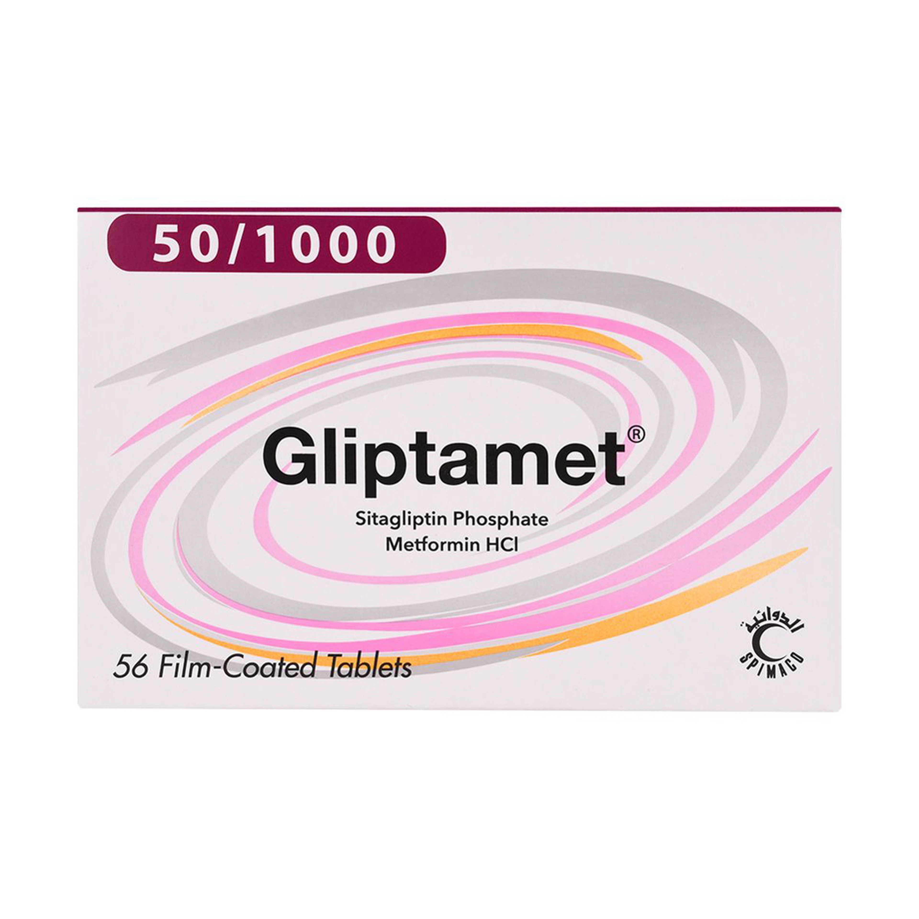 Gliptamet 50/1000 Mg Tab 56 Tab