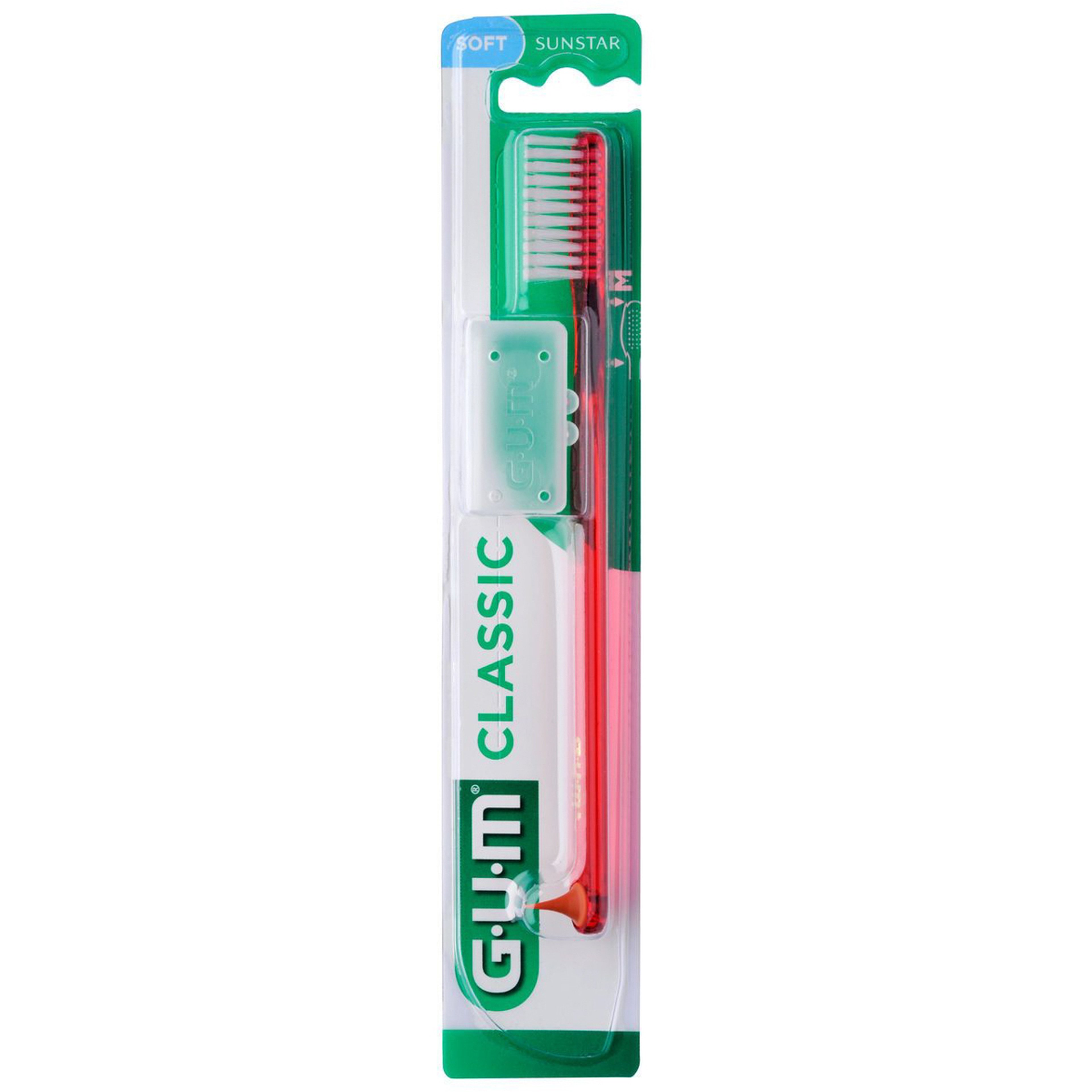 جي يو ام فرشاة أسنان ميكرو تيب ناعمه