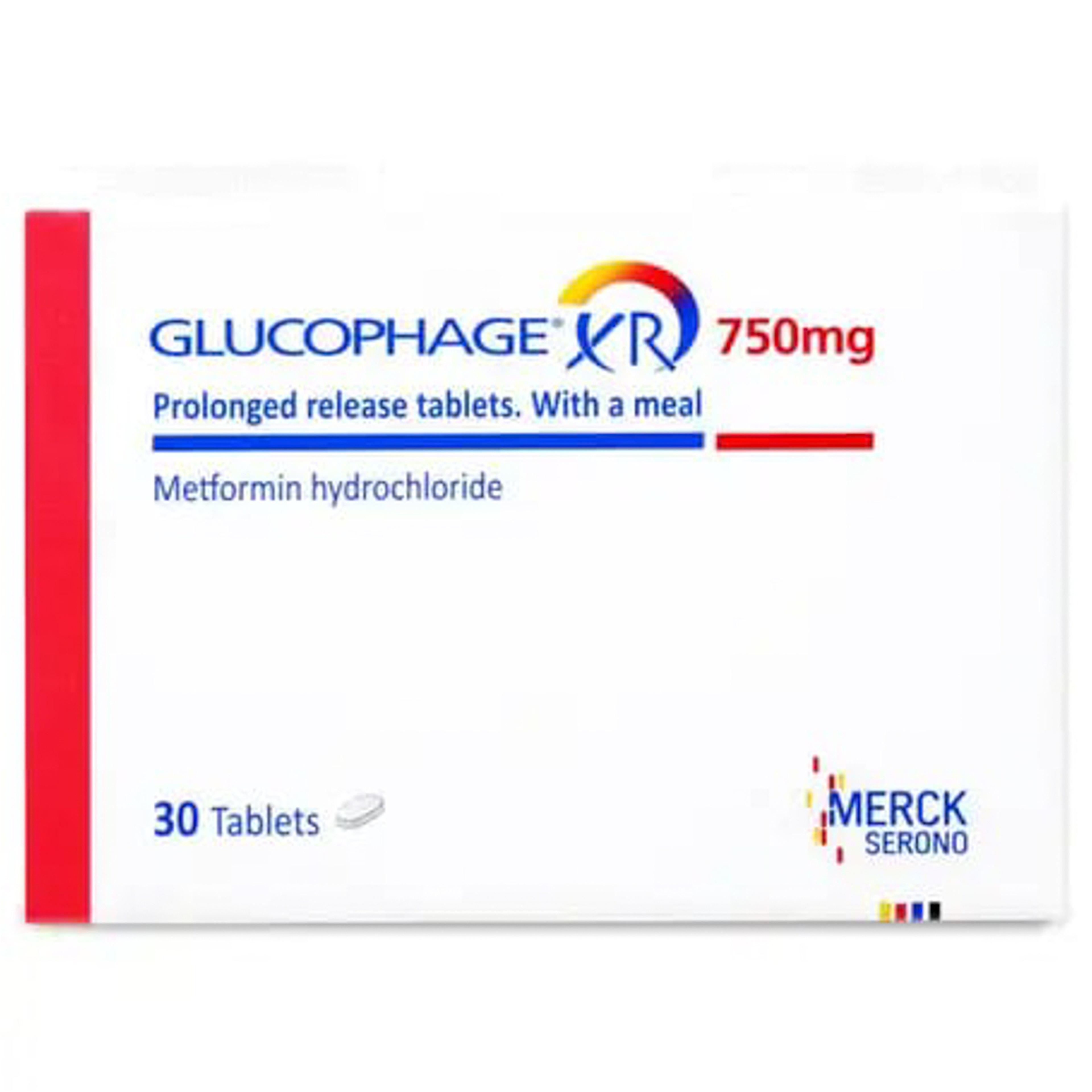 Glucophage Xr 750Mg Tabs 30