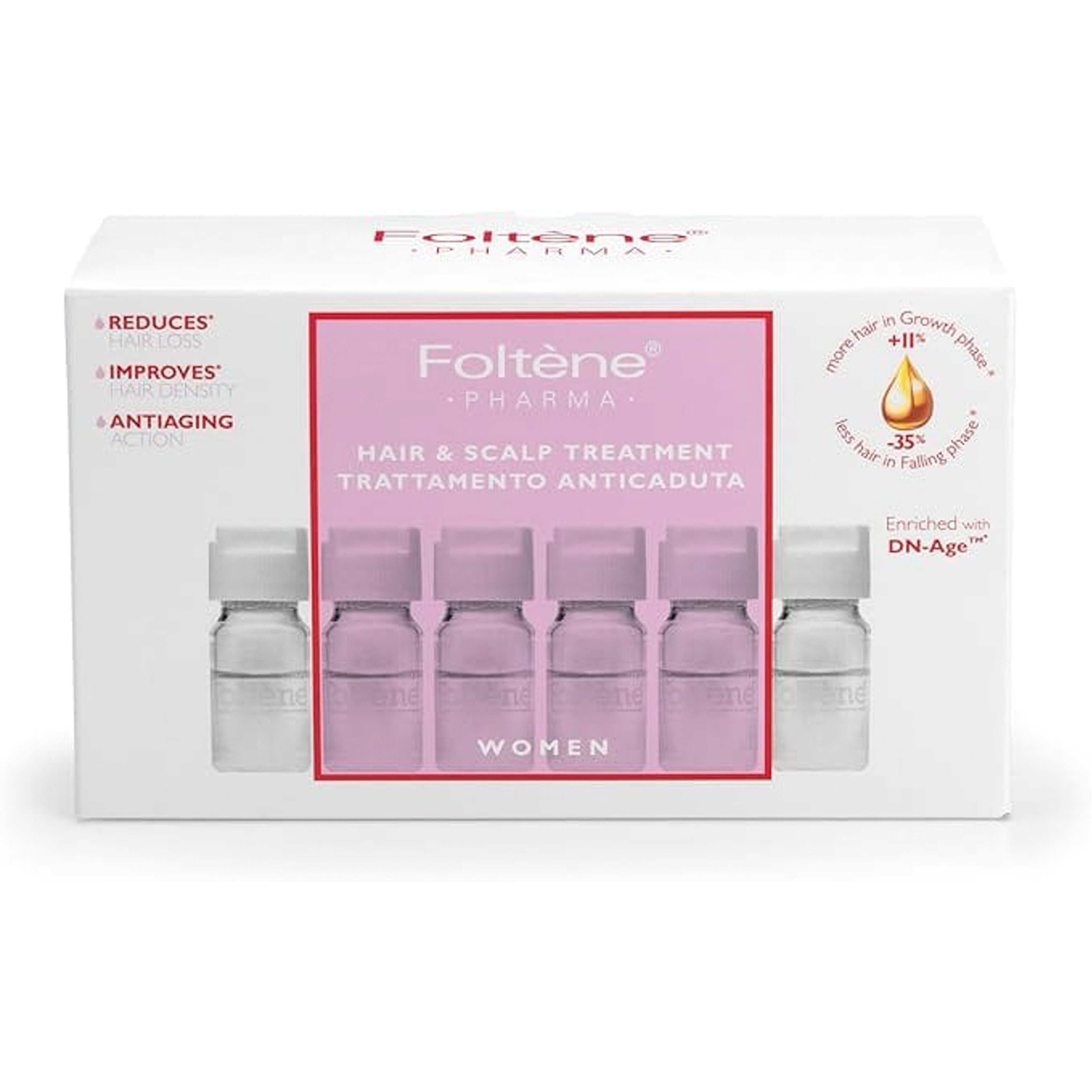 أمبولات ثلاثية المفعول لعلاج تساقط الشعر للنساء 12 أمبول * 6 مل