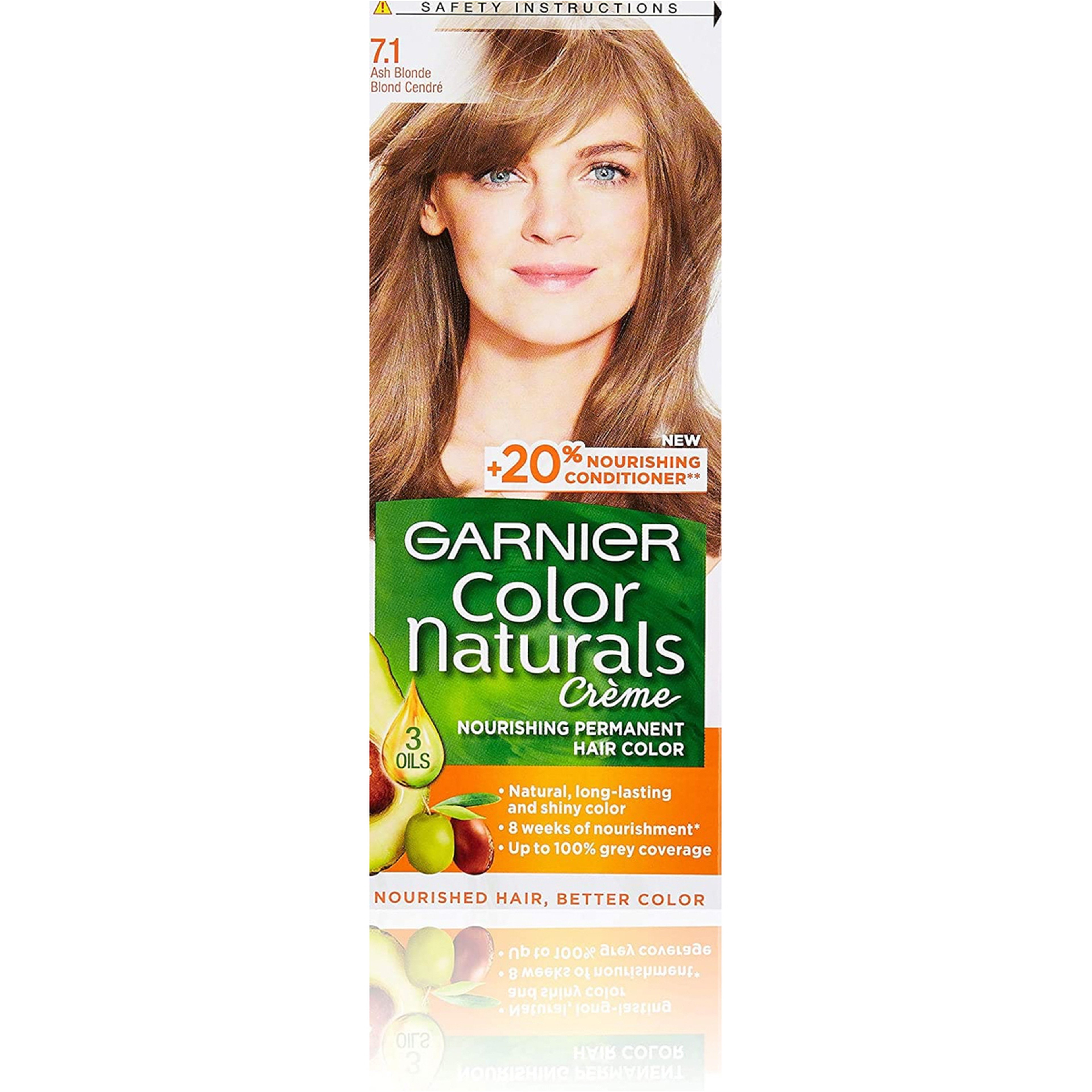 كولور ناتشرلز صبغة شعر ( أشقر رمادي 71)