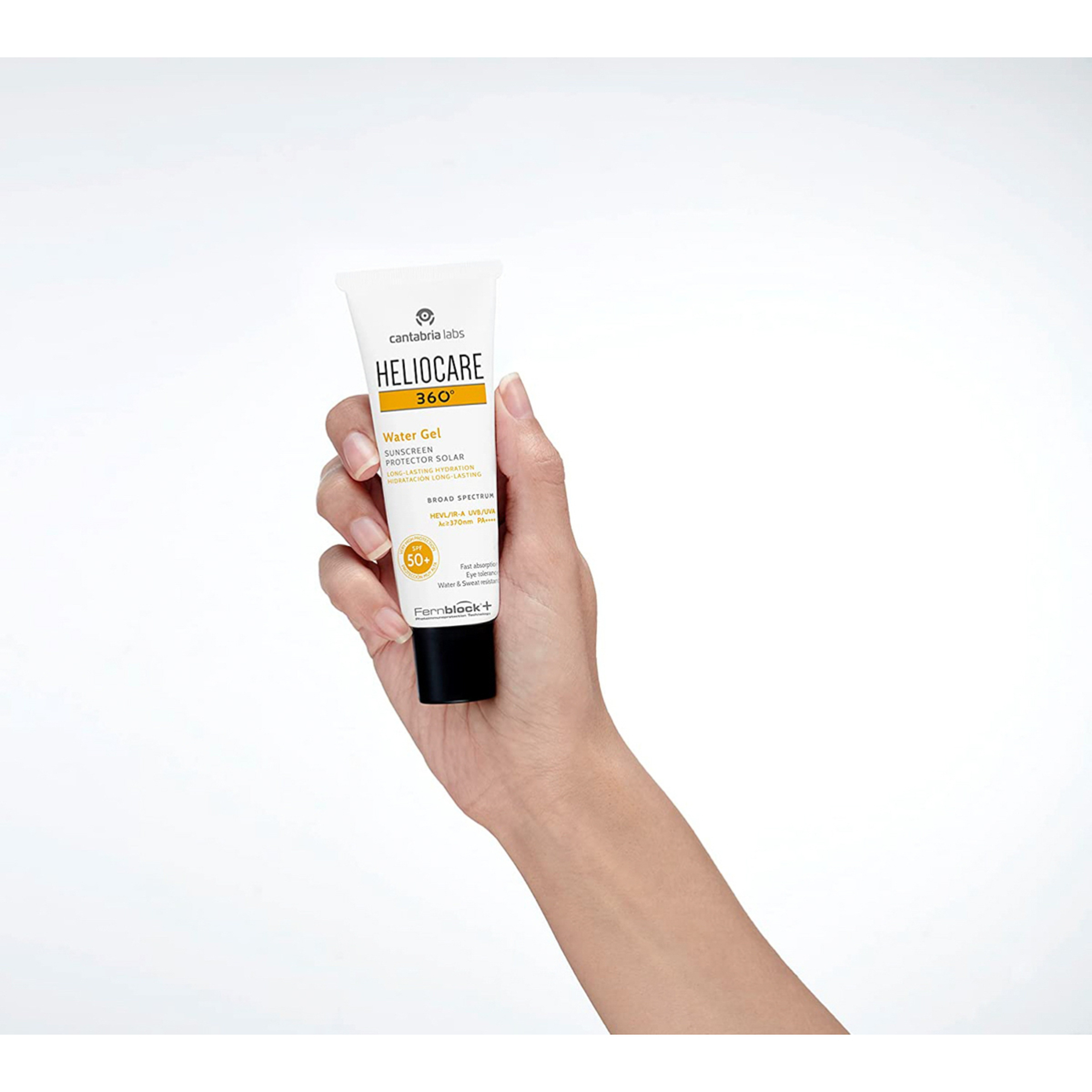 هيليوكير 360 واقي شمس بمعامل حمايه50 جل مائي 50 مل