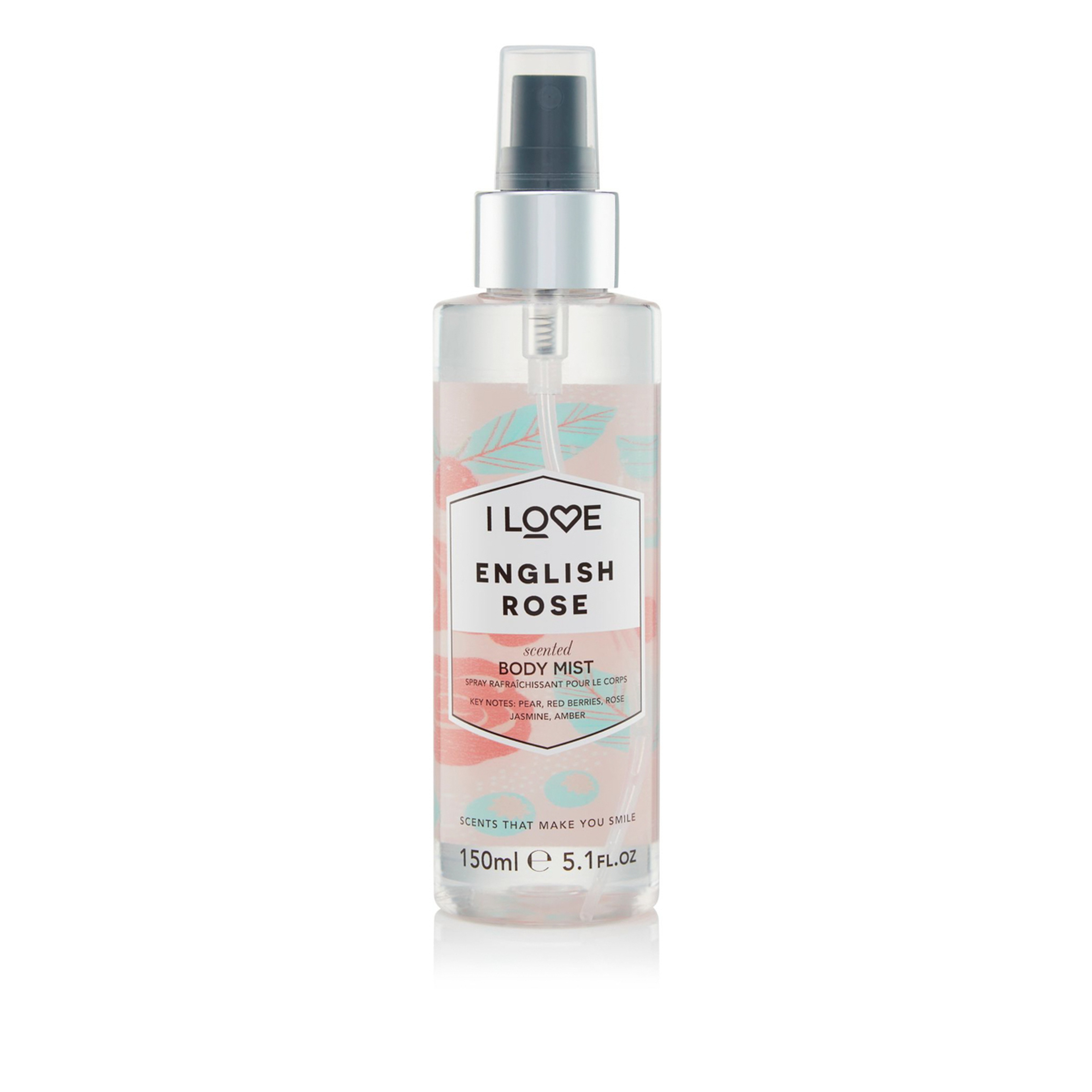 I Love Body Mist English Rose 150Ml