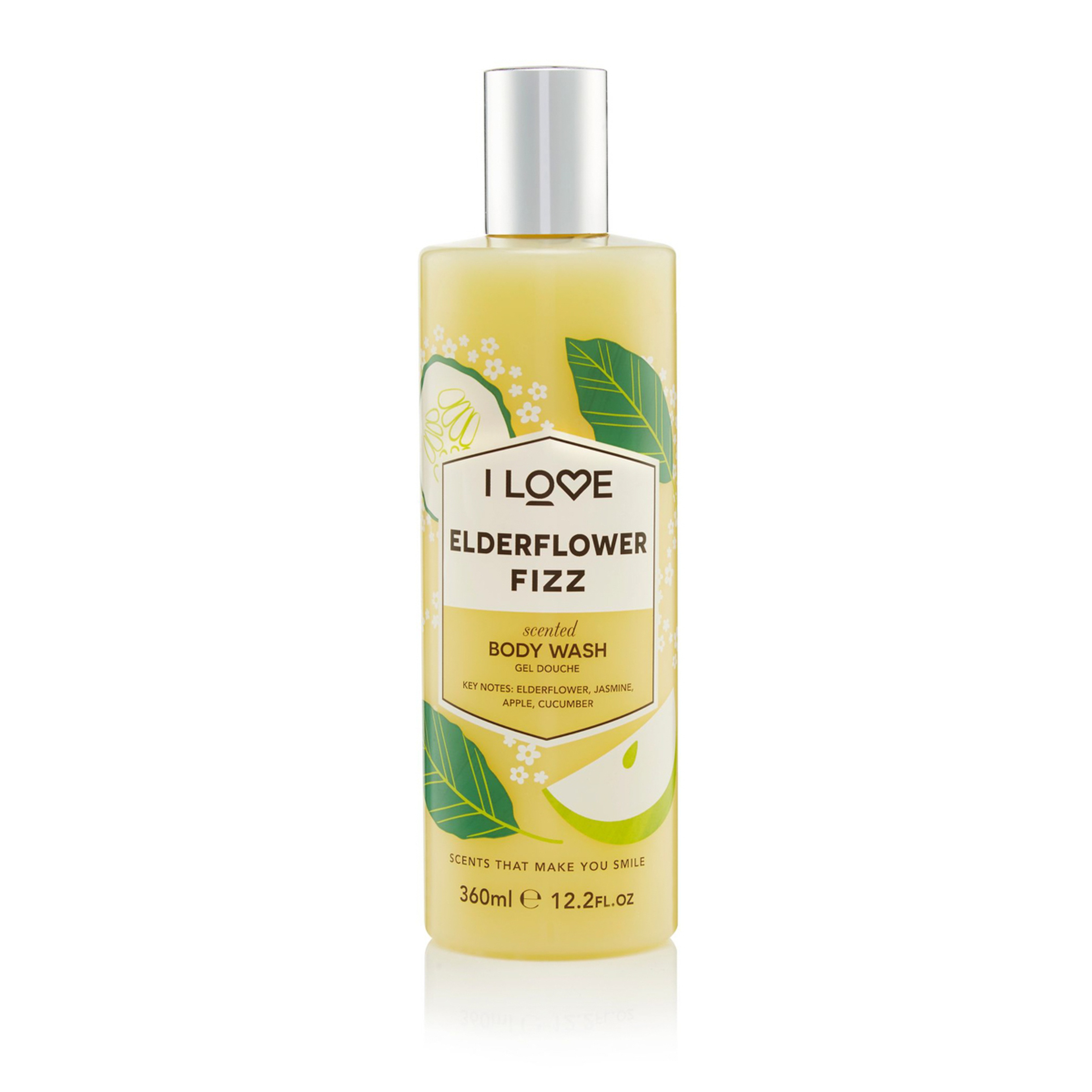 I Love Elderflower Fizz 360Ml Shower Gel