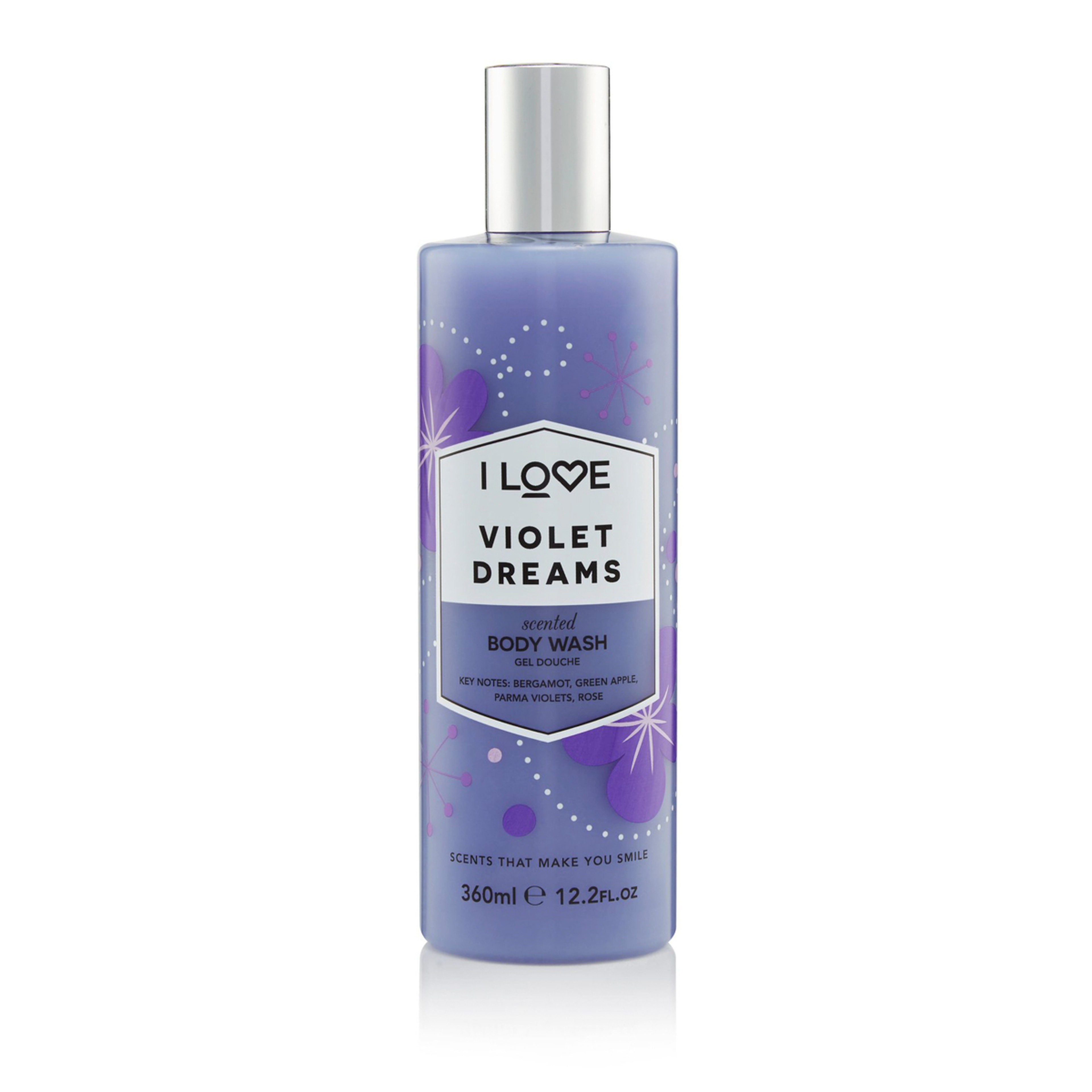 I Love, , Vegan, Cleansing, Violet Dreams, Body Wash, 360 Ml