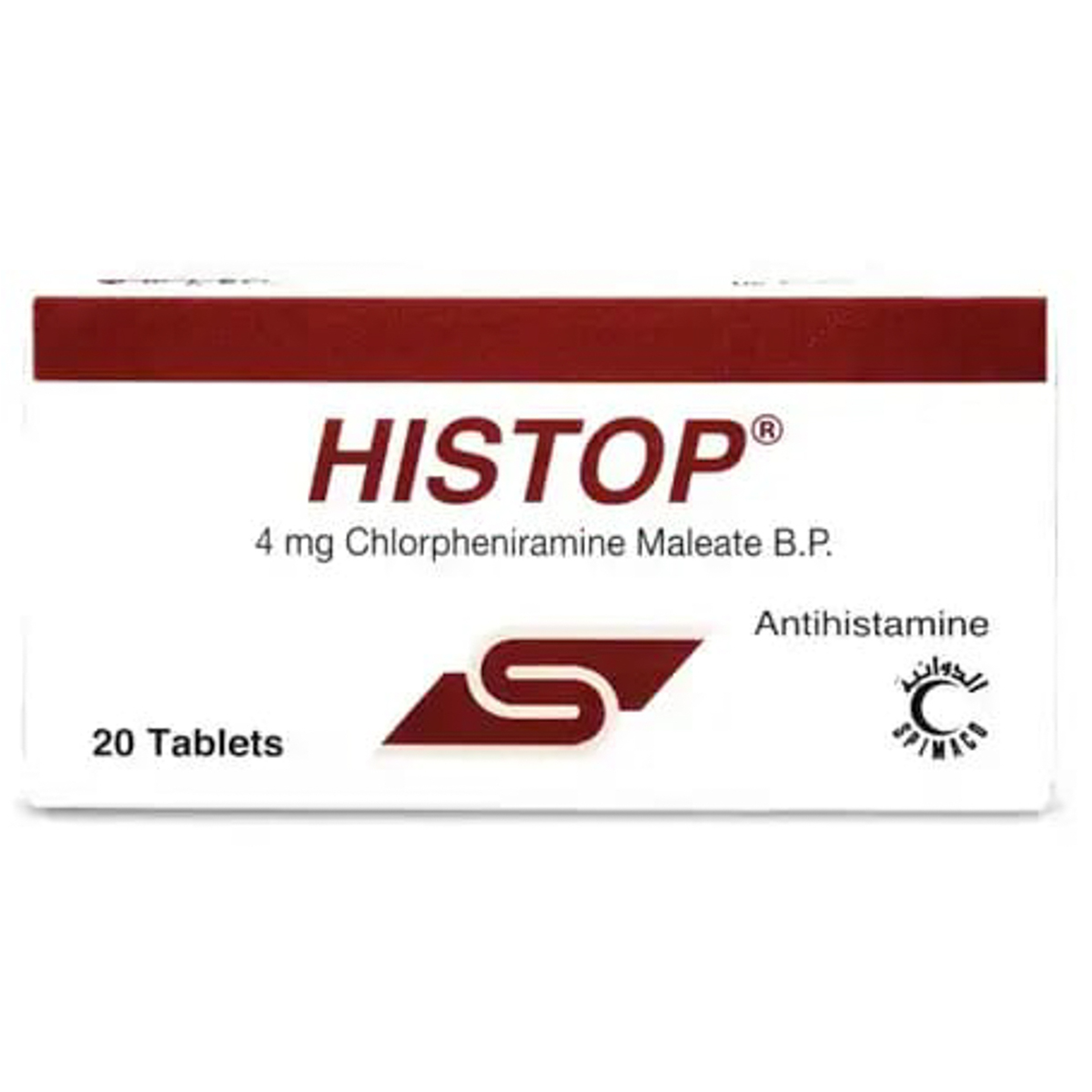 Histop 4 Mg 20 Tab
