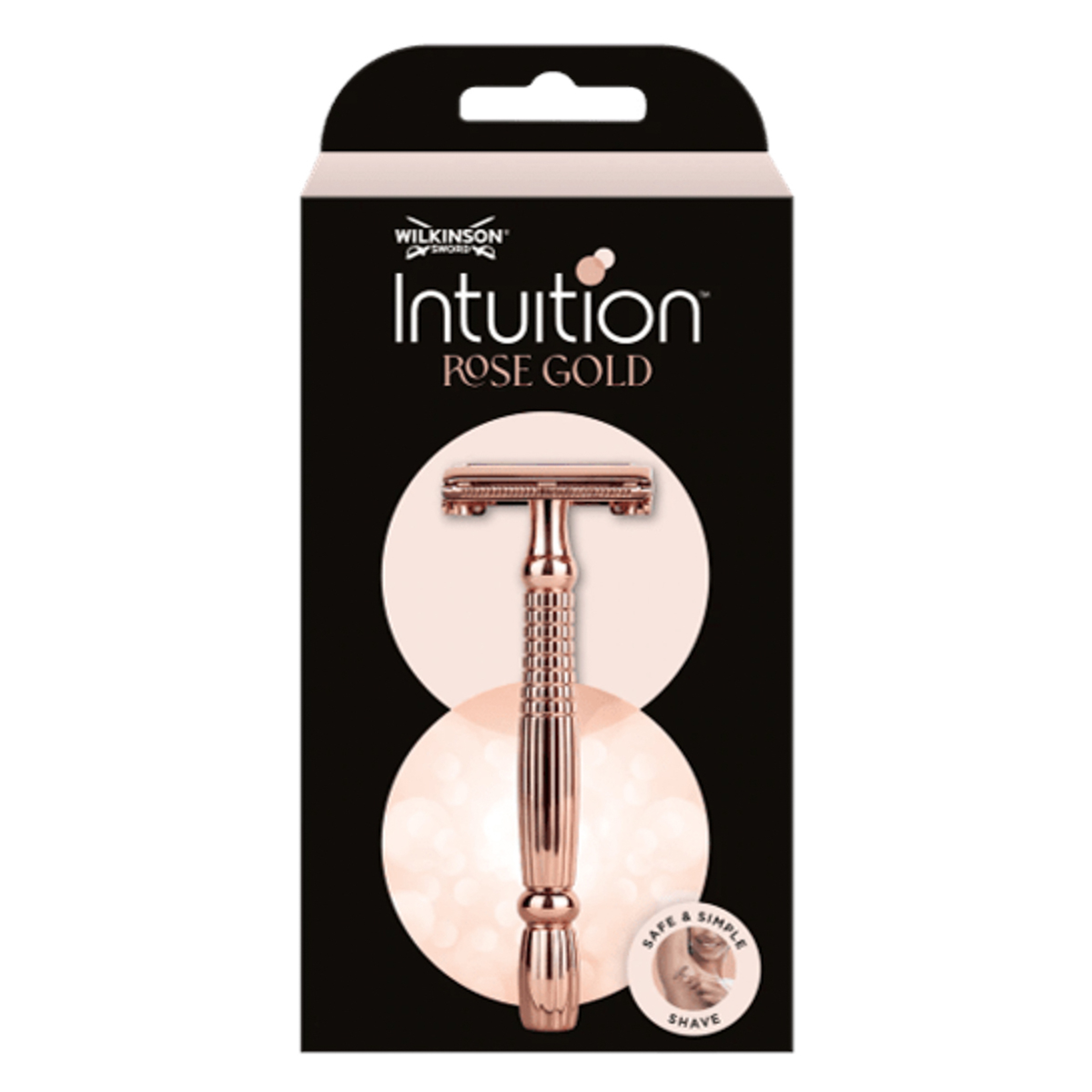 Intuition Razor Quattro Rose Gold 2 Pcs