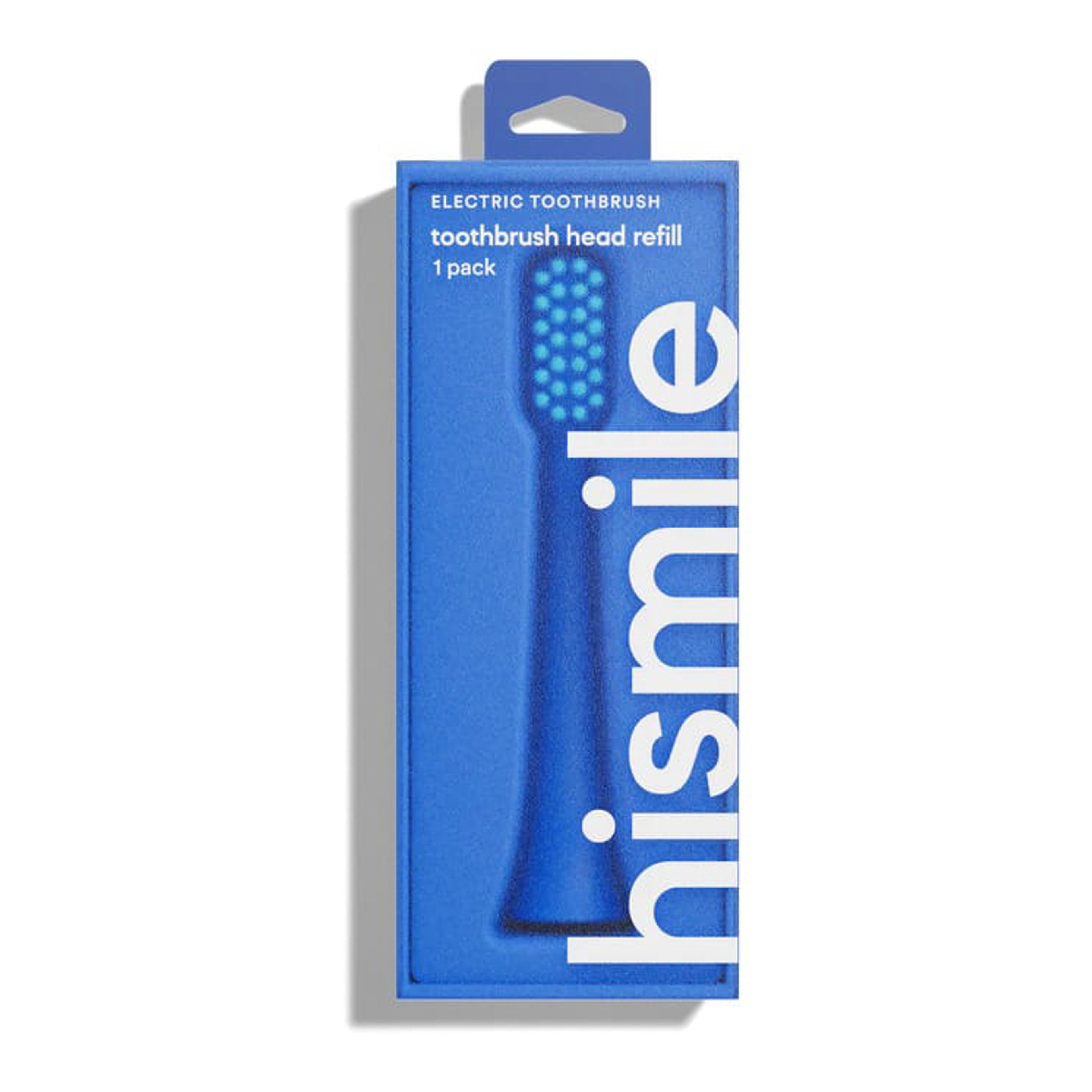 Hismile Toothbrush Replacement Heads - Bright Blue Color.