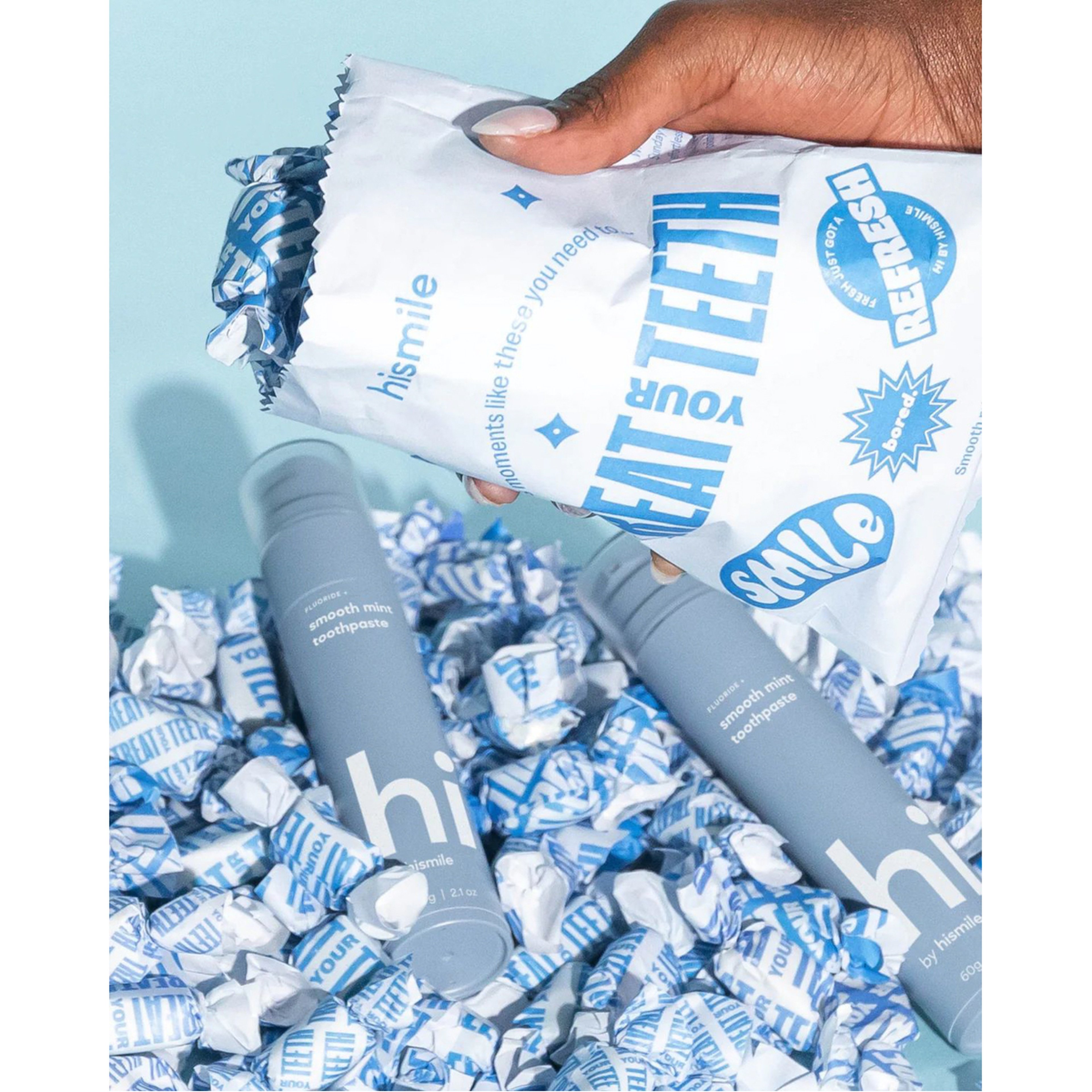 هاي سمايل معجون اسنان بالنعناع 60 جم