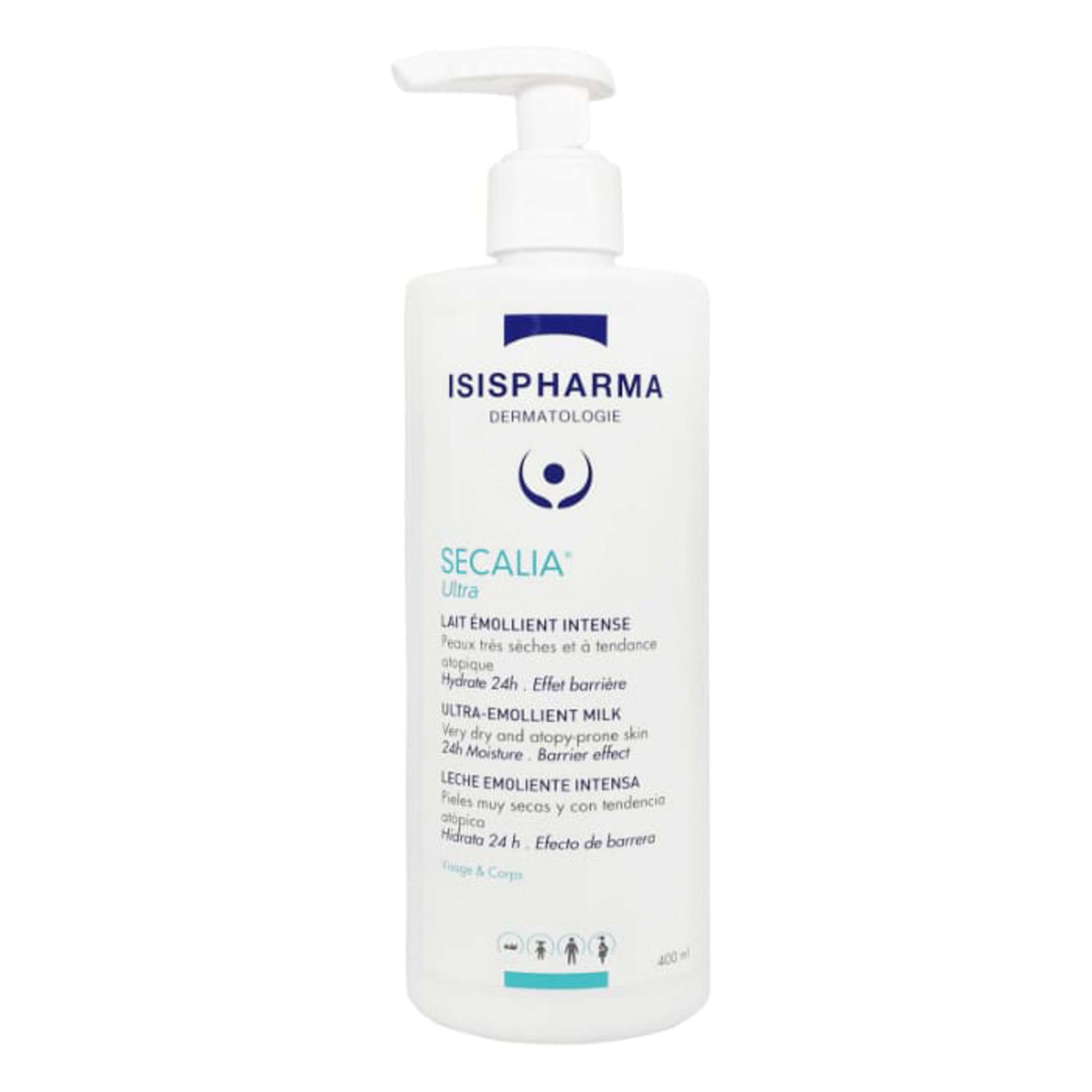 Isispharma Secalia Body Milk Ultra-Comfort Nourishing For Dry To Very Dry Skin - 400 Ml